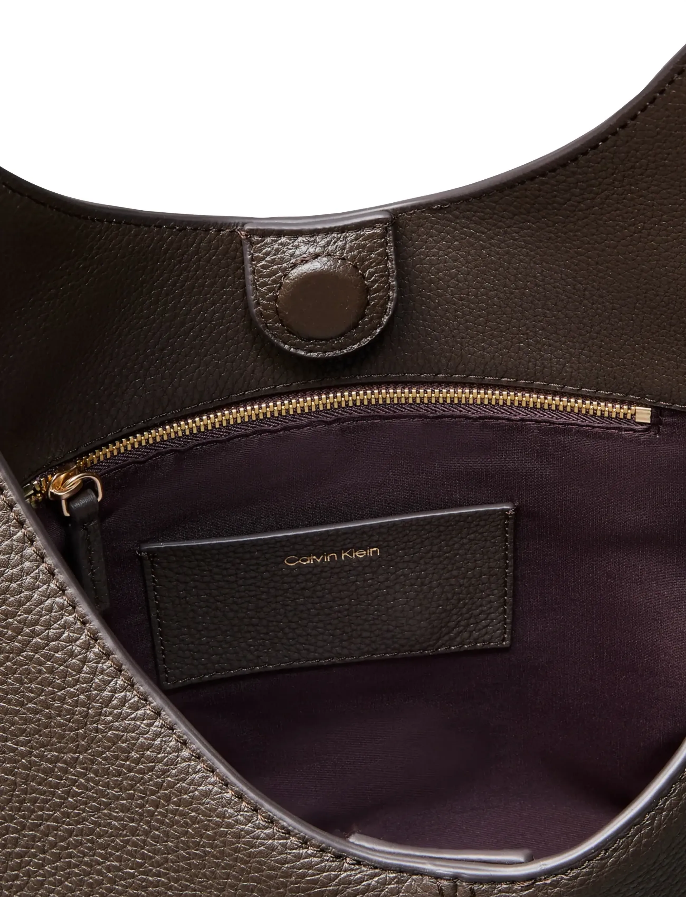 Calvin Klein - SLOUCHY LEATHER MD SHOULDER BAG - vardagsstil - delicioso - 1