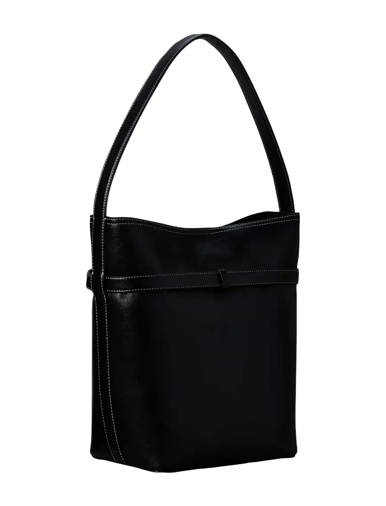 Calvin Klein BUCKLE MEDIUM BUCKET - Geburtstag - BLACK / black