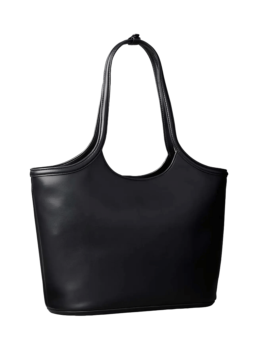 Calvin Klein - BOLD CK SHOPPER - shoppere - black white - 2