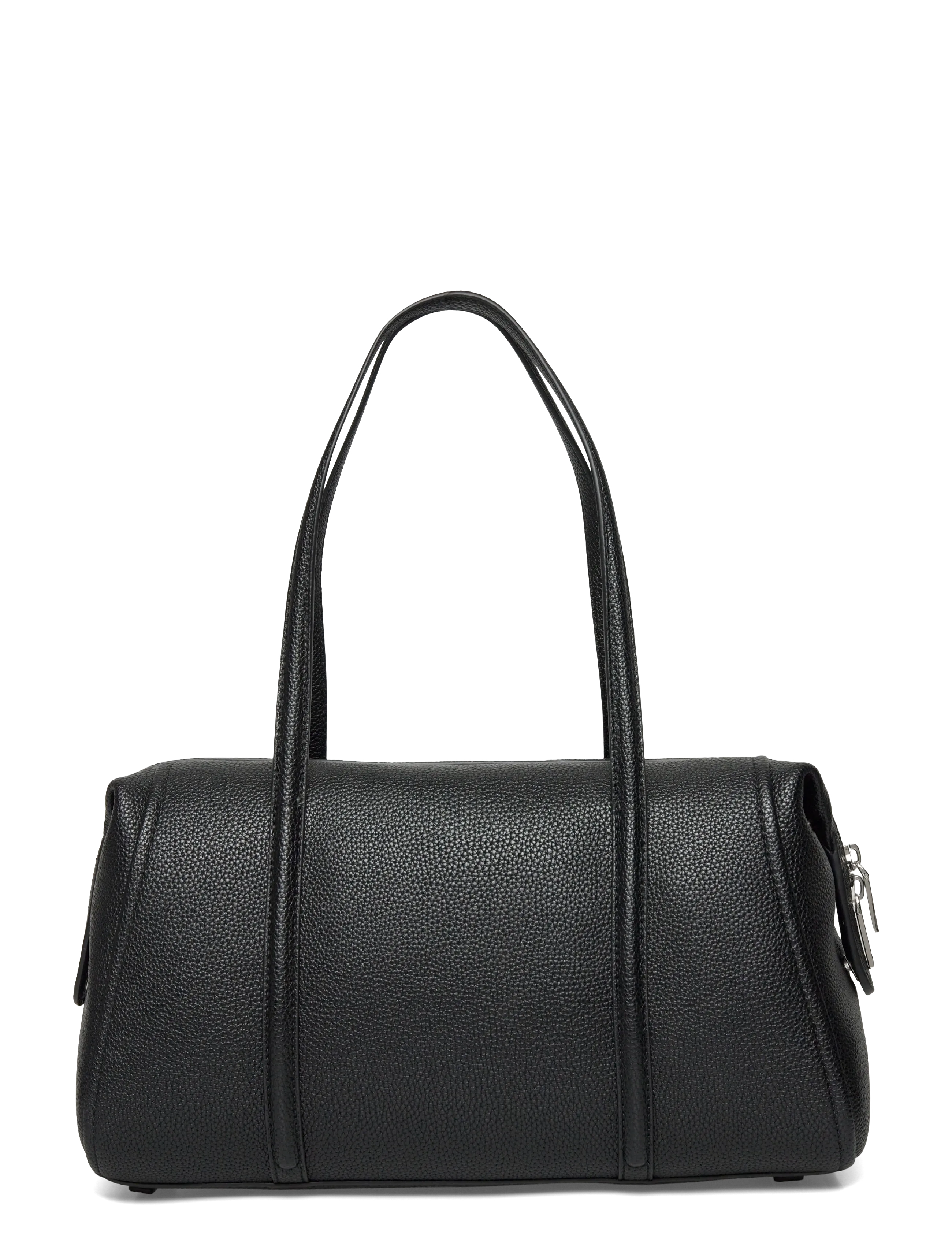 Calvin Klein - EMBLEM HW PEBBLE DOCTOR SHOULDER - hverdags stil - black - 1