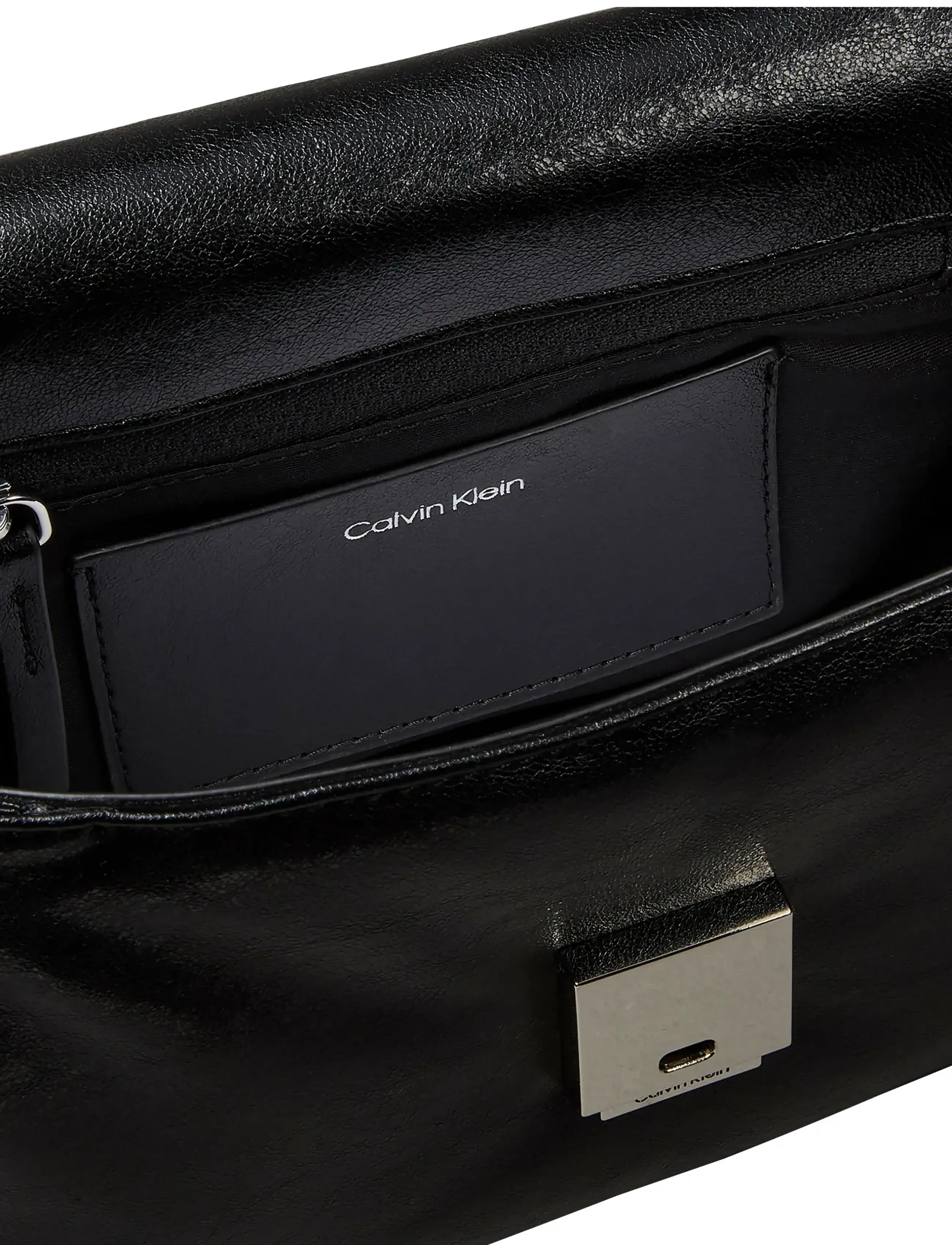 Calvin Klein - EMBLEM HW PADDED CROSSBODY - black - 3