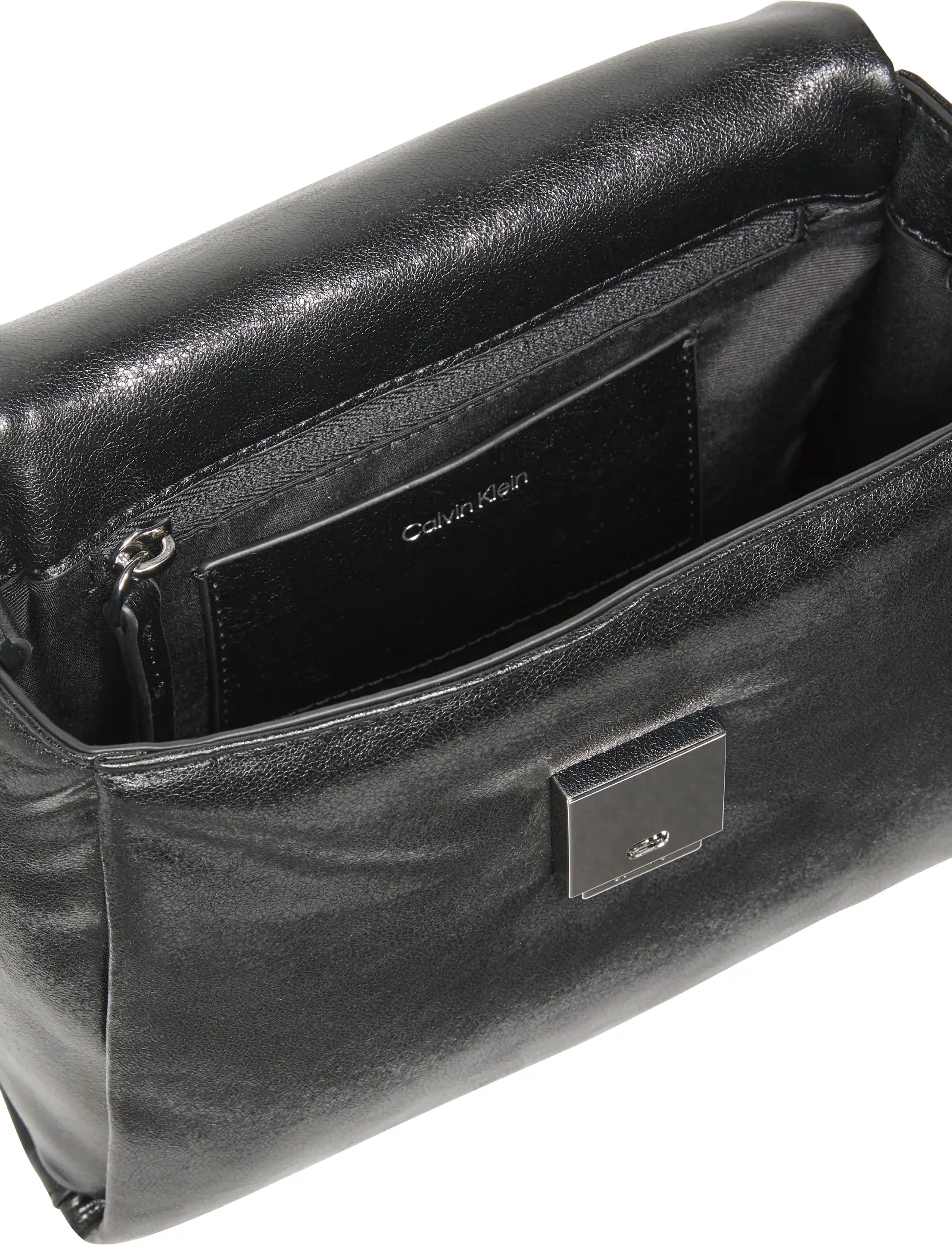 Calvin Klein - EMBLEM HW PADDED CROSSBODY - black - 4