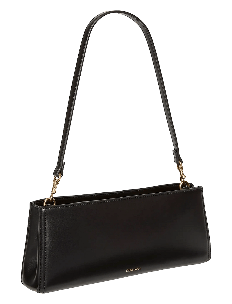 Calvin Klein - CK ELONGATED SHOULDER BAG - hverdags stil - black - 2