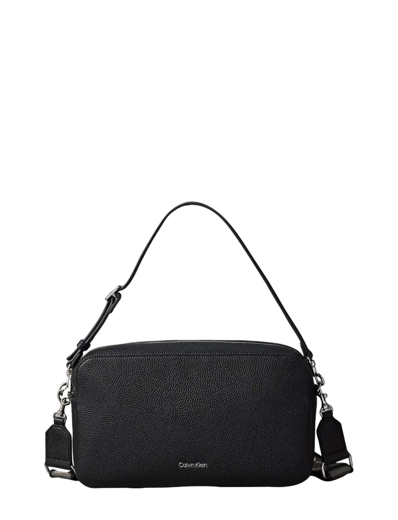 CALVIN KLEIN Webbing 2X Strap Lg Camera Tasche Schwarz - One Size - Damen