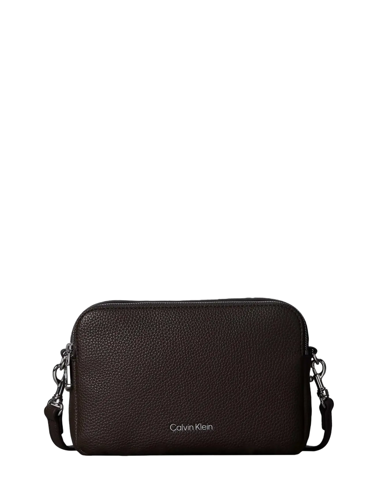 CALVIN KLEIN Webbing 2X Strap Camera Tasche Braun - One Size - Damen