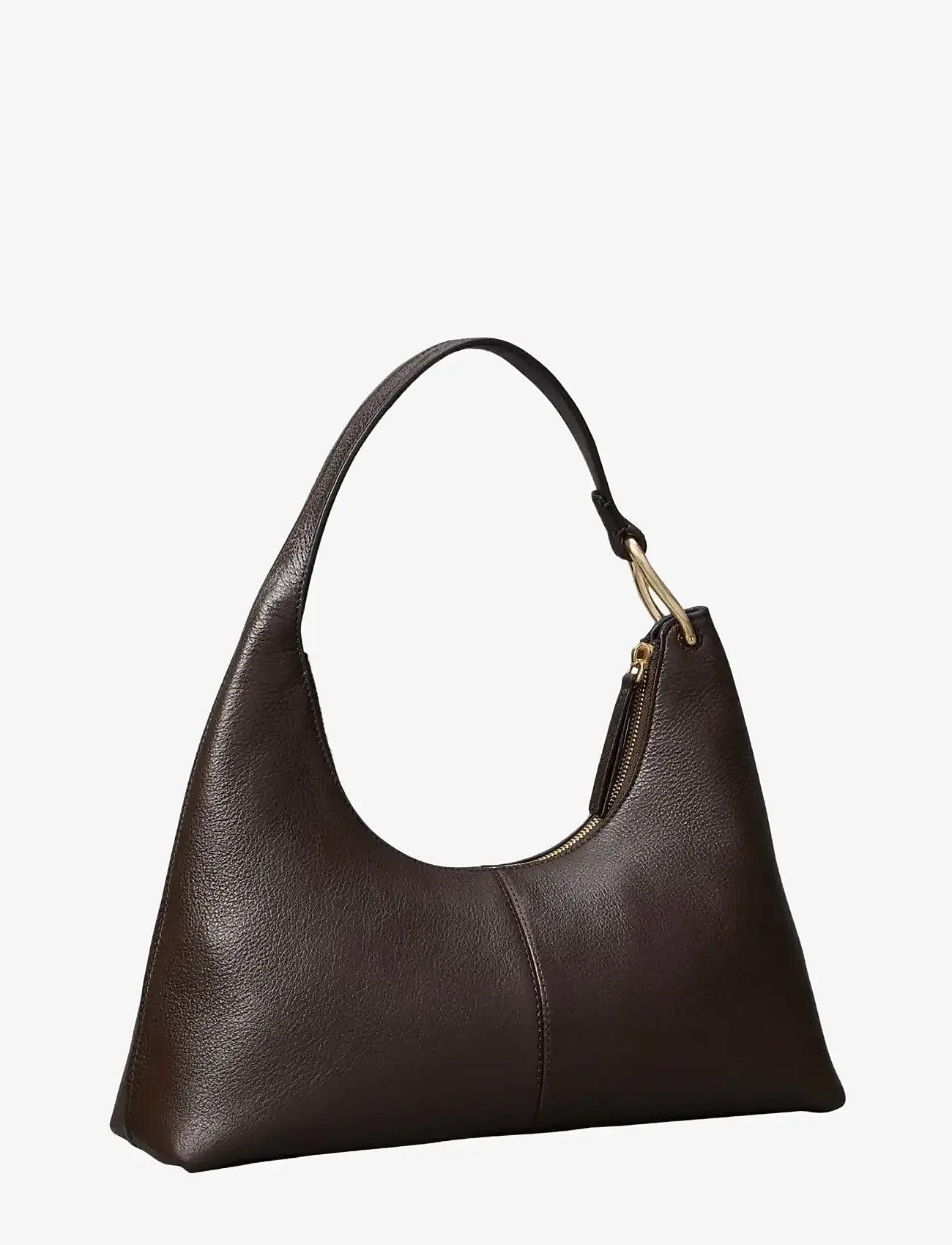 Calvin Klein - SLOUCHY LEATHER SHOULDER BAG - hverdags stil - delicioso - 1