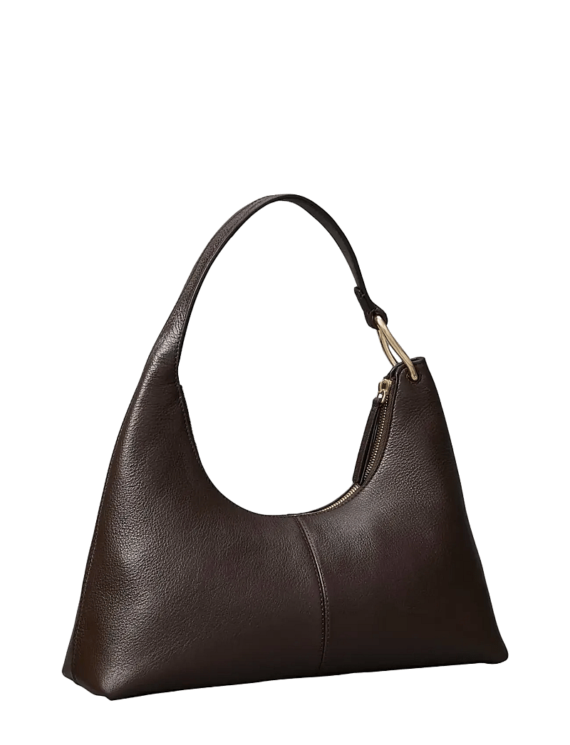 Calvin Klein - SLOUCHY LEATHER SHOULDER BAG - hverdags stil - delicioso - 1