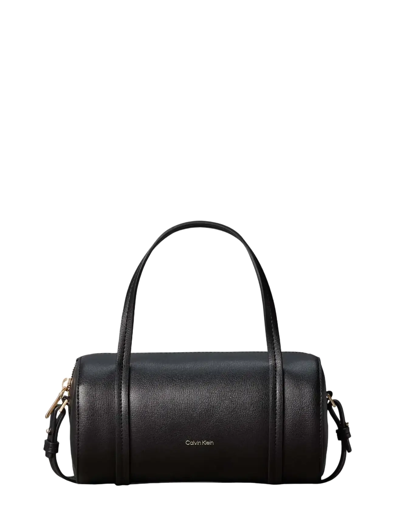 Calvin Klein FOIL LOGO SMALL DUFFLE BAG - Bags - BLACK TOASTED COCONUT / black
