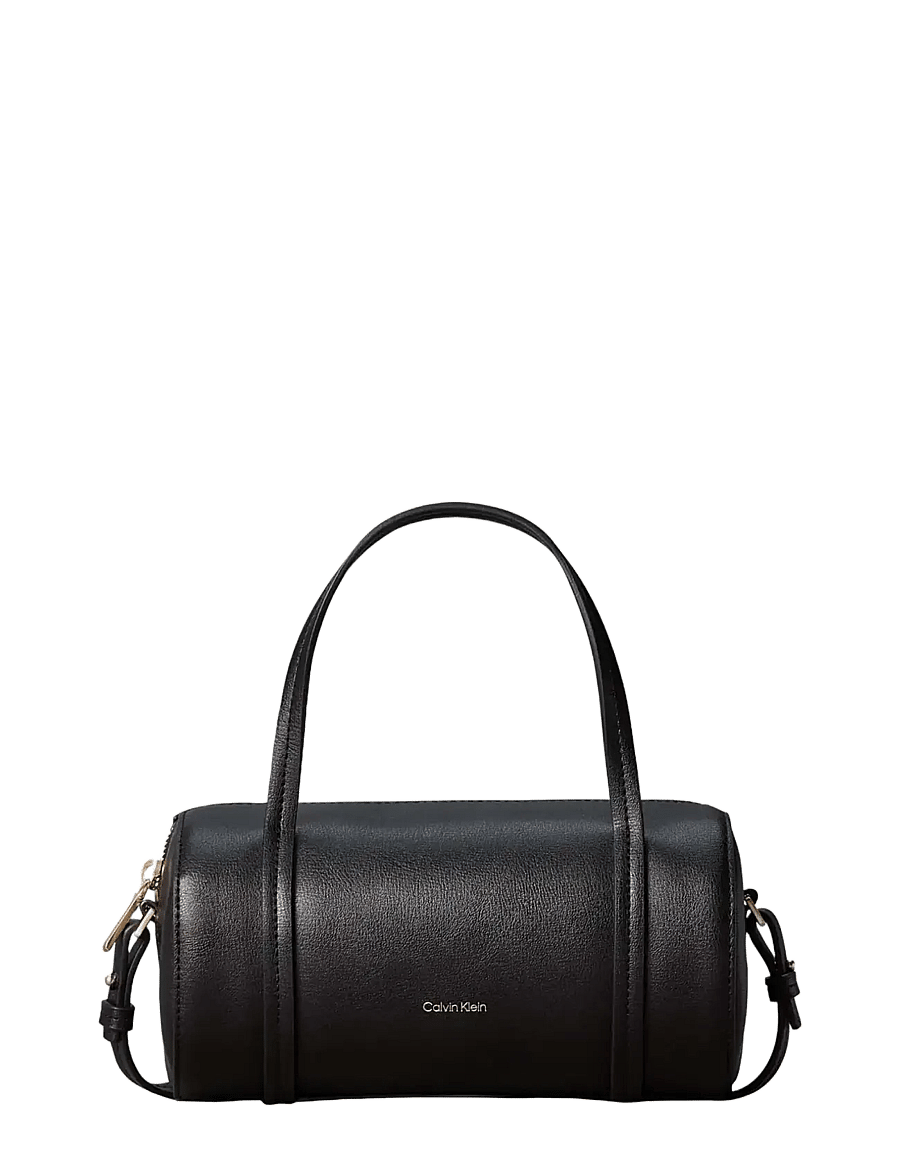 Calvin Klein - FOIL LOGO SMALL DUFFLE BAG - handbags - black toasted coconut - 1