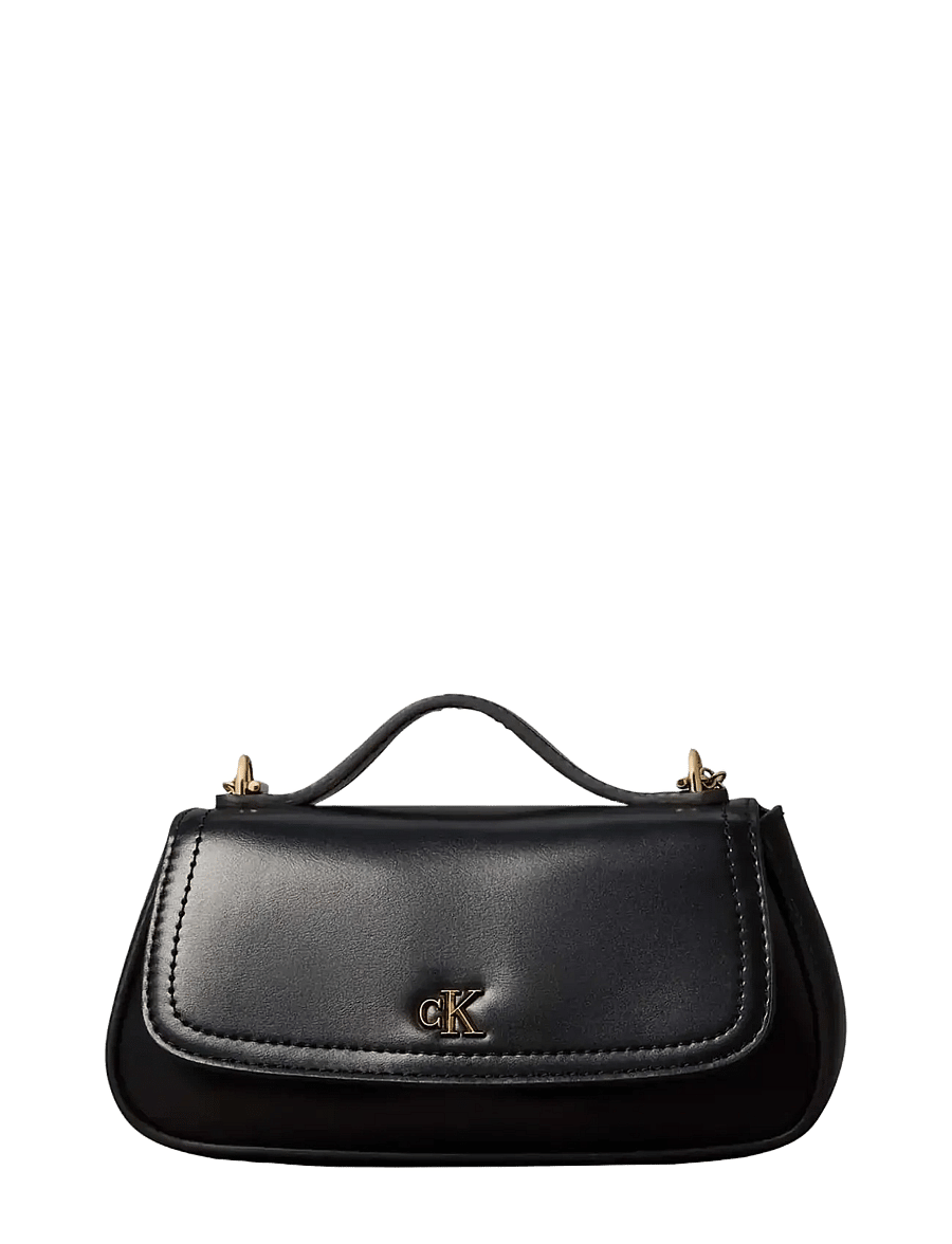 Calvin Klein - CK TOP HANDLE CROSSBODY - crossbody bags - black - 1