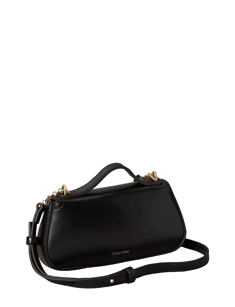 Calvin Klein - CK TOP HANDLE CROSSBODY - crossbody bags - black - 2