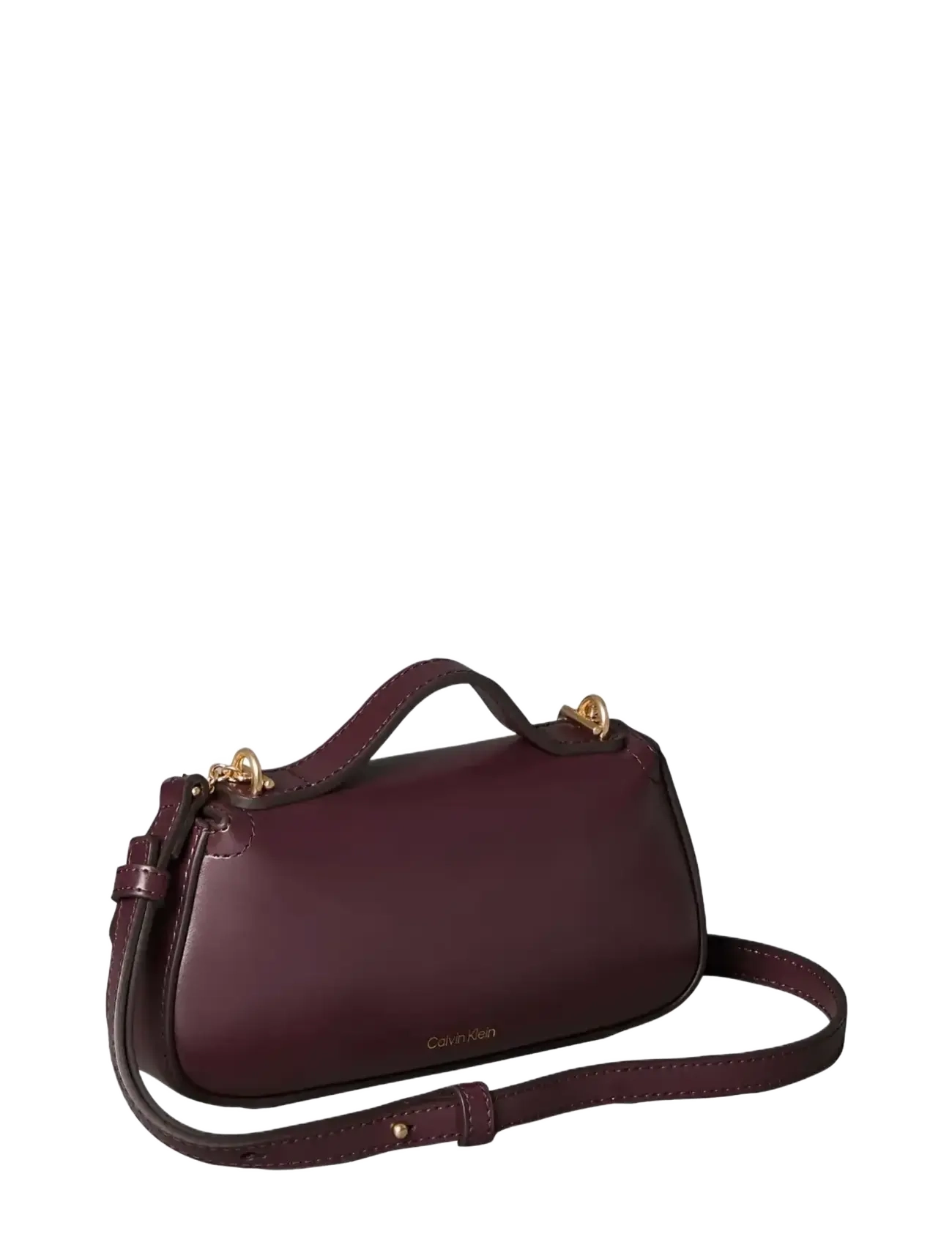 Calvin Klein - CK TOP HANDLE CROSSBODY - crossbody bags - fudge - 1