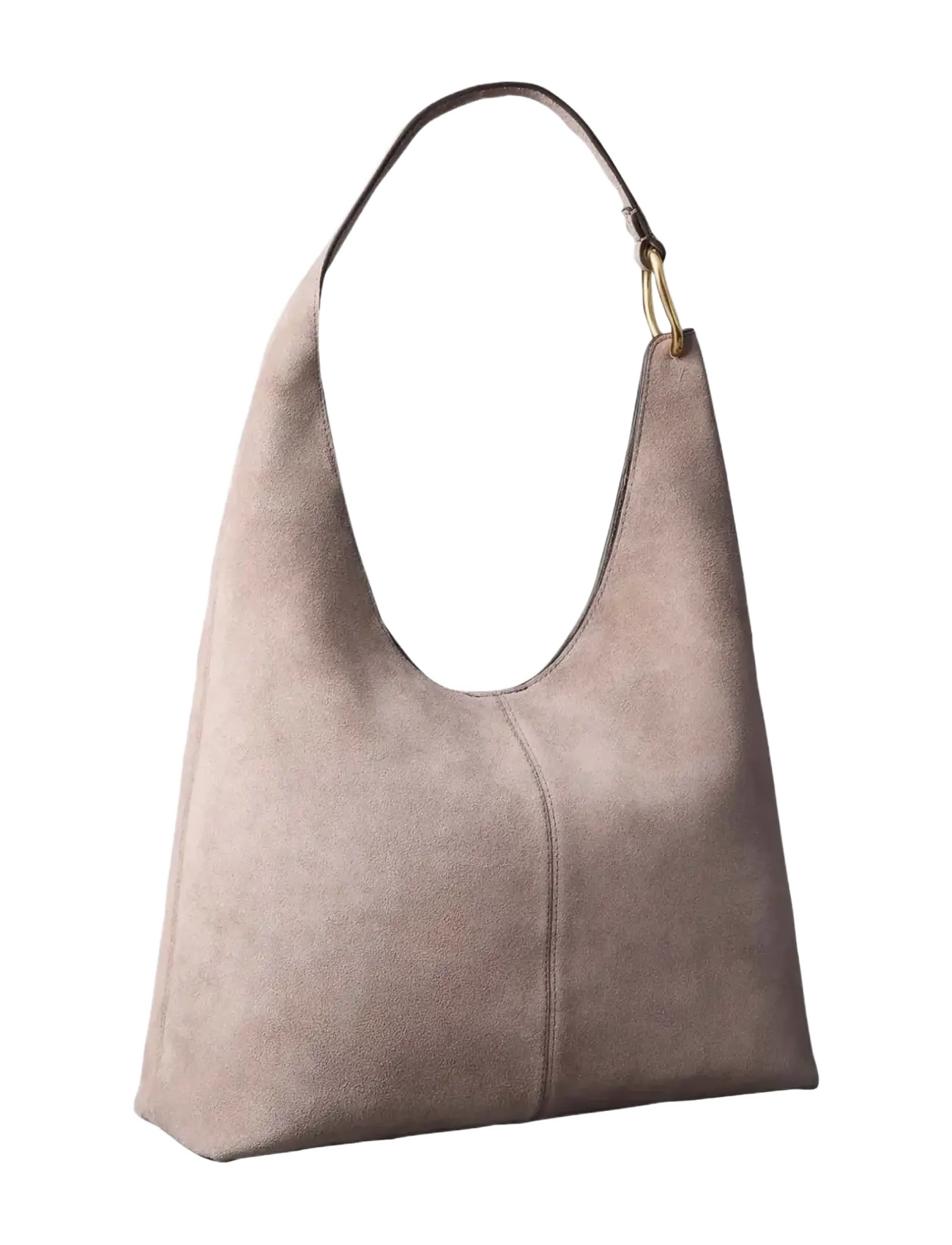 Calvin Klein - SLOUCHY SUEDELARGE SHOULDER BAG - shoulder bags - moonstruck suede - 2
