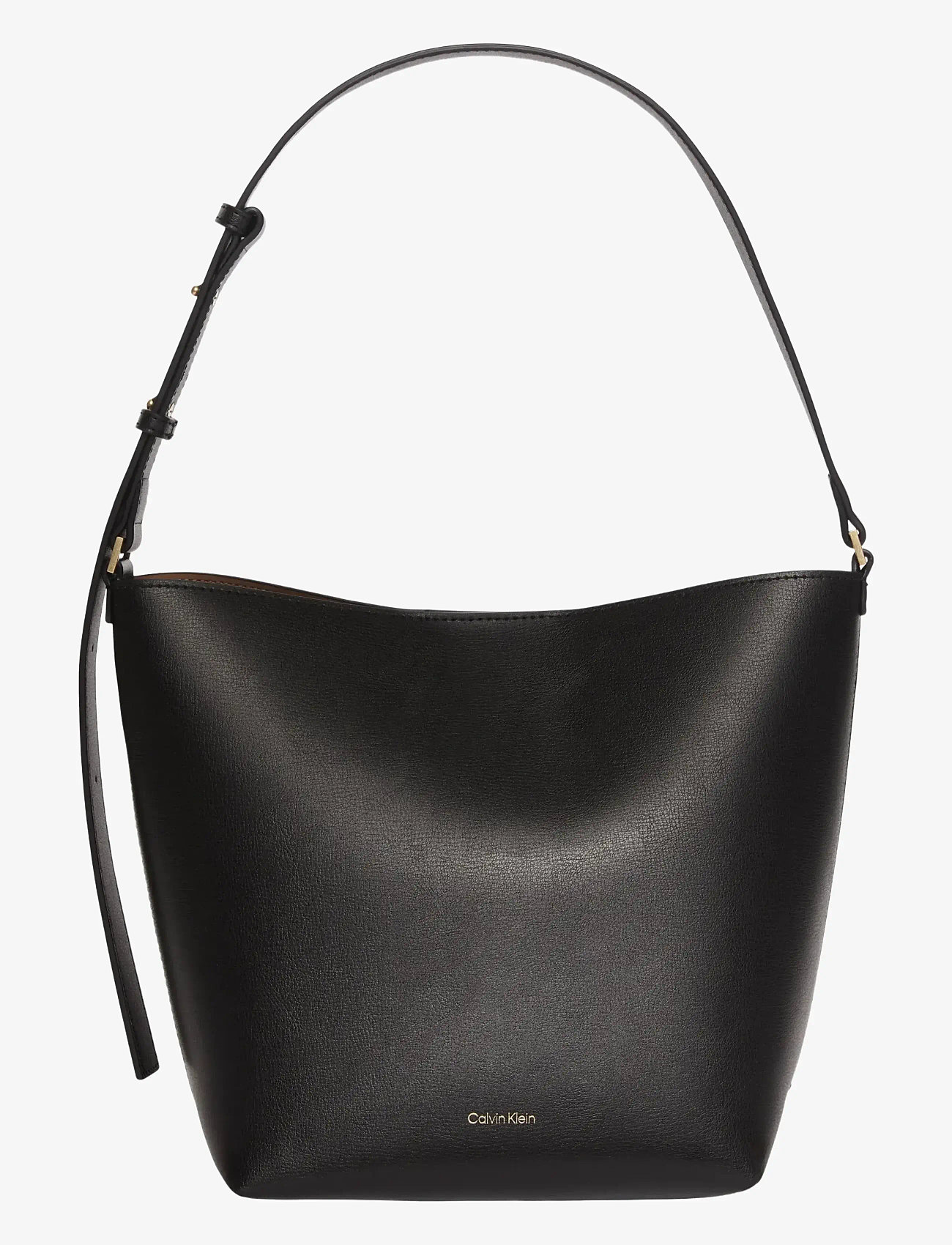 Calvin Klein - FOIL LOGO MEDIUM BUCKET - paunkotid - black toasted coconut - 0