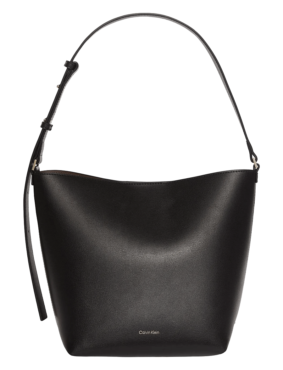 Calvin Klein - FOIL LOGO MEDIUM BUCKET - paunkotid - black toasted coconut - 0