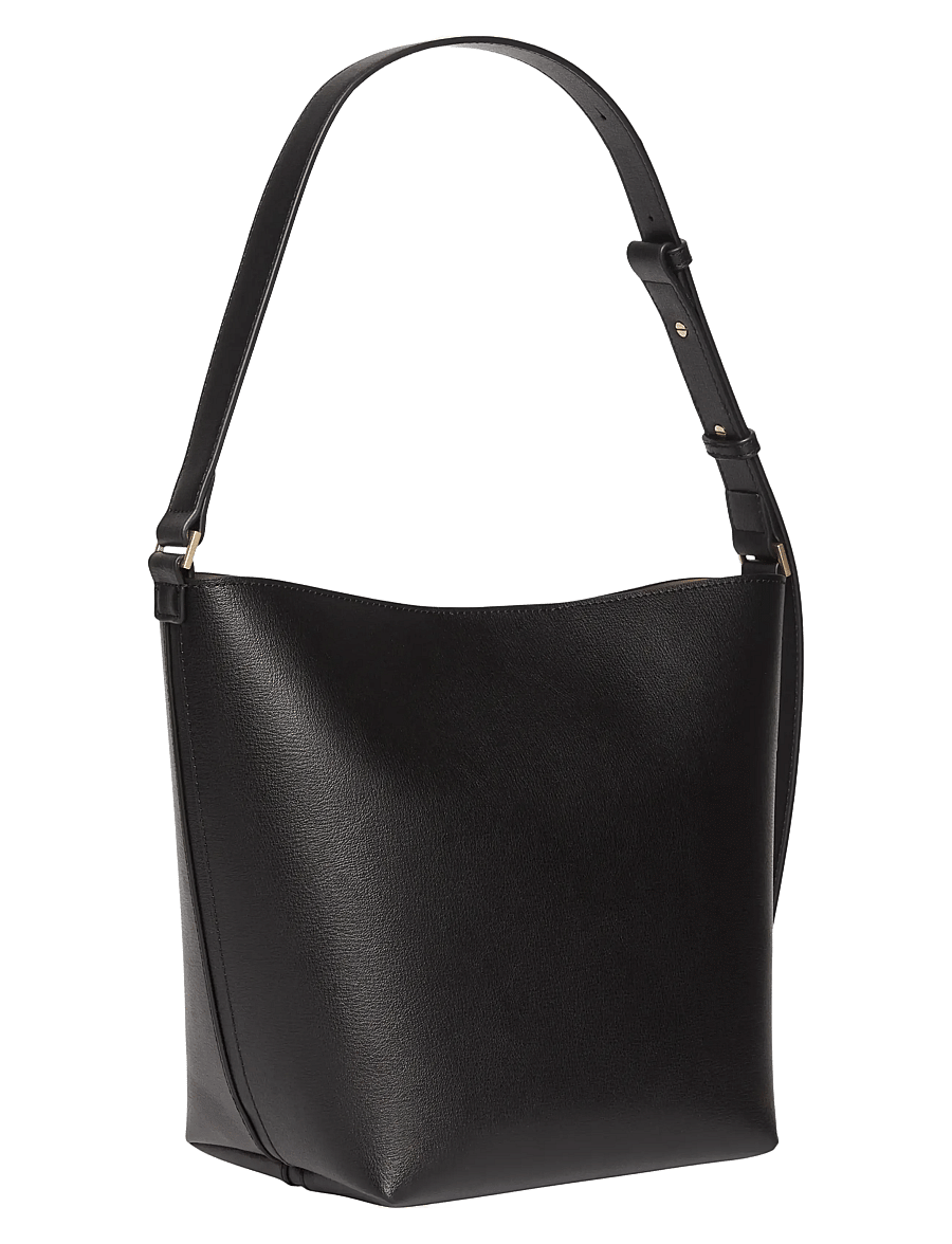 Calvin Klein - FOIL LOGO MEDIUM BUCKET - paunkotid - black toasted coconut - 1