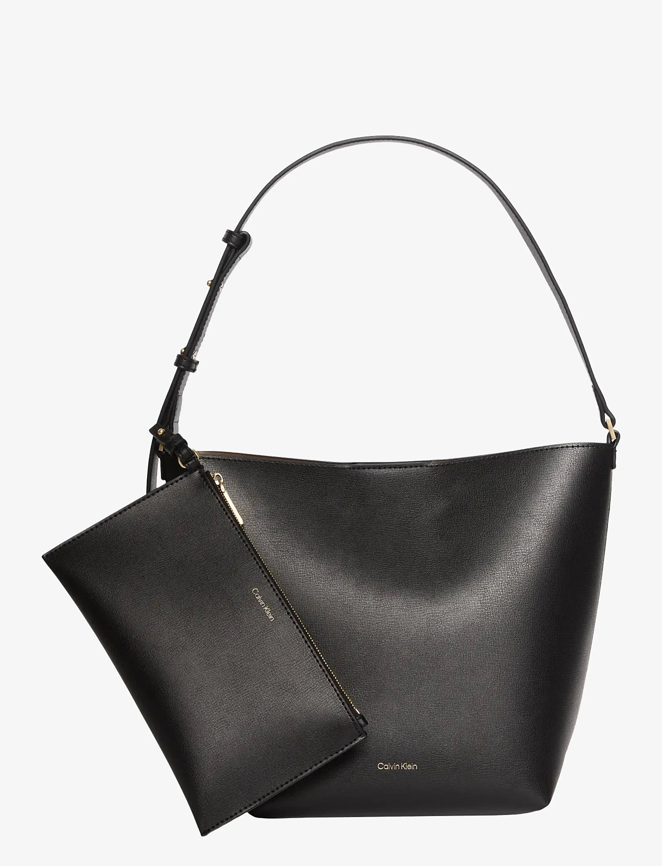 Calvin Klein - FOIL LOGO MEDIUM BUCKET - paunkotid - black toasted coconut - 2
