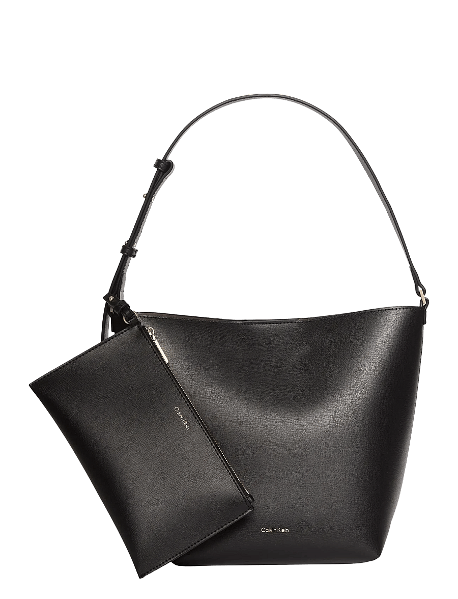 Calvin Klein - FOIL LOGO MEDIUM BUCKET - paunkotid - black toasted coconut - 2