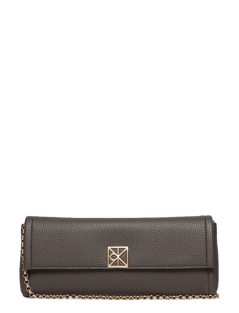 Calvin Klein - EMBLEM HW PEBBLE CLUTCH - erilised sündmused - delicioso - 0