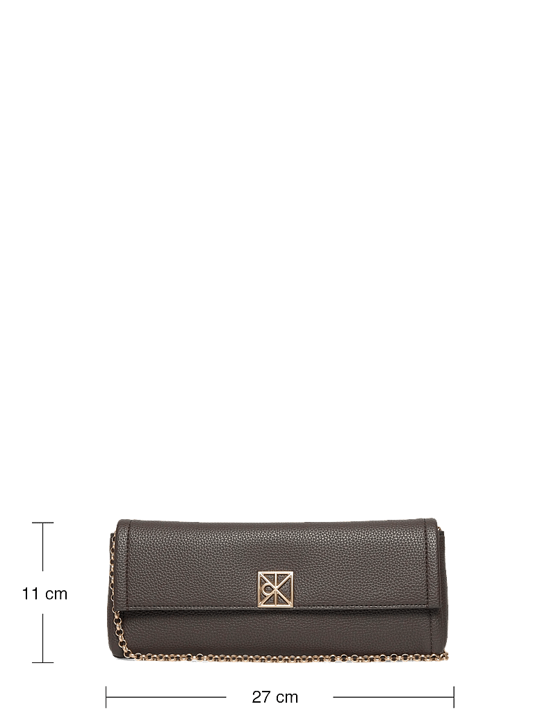 Calvin Klein - EMBLEM HW PEBBLE CLUTCH - erilised sündmused - delicioso - 3
