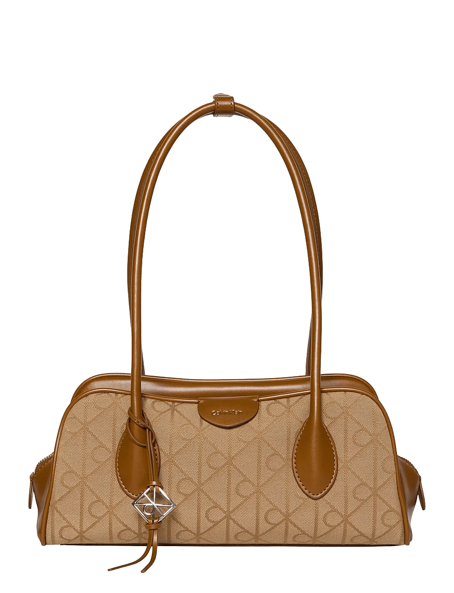 Calvin Klein - EMBLEM TRIO JACQUARD SHOULDER BA - igapäevane stiil - cornstalk tbd aop jqd - 1