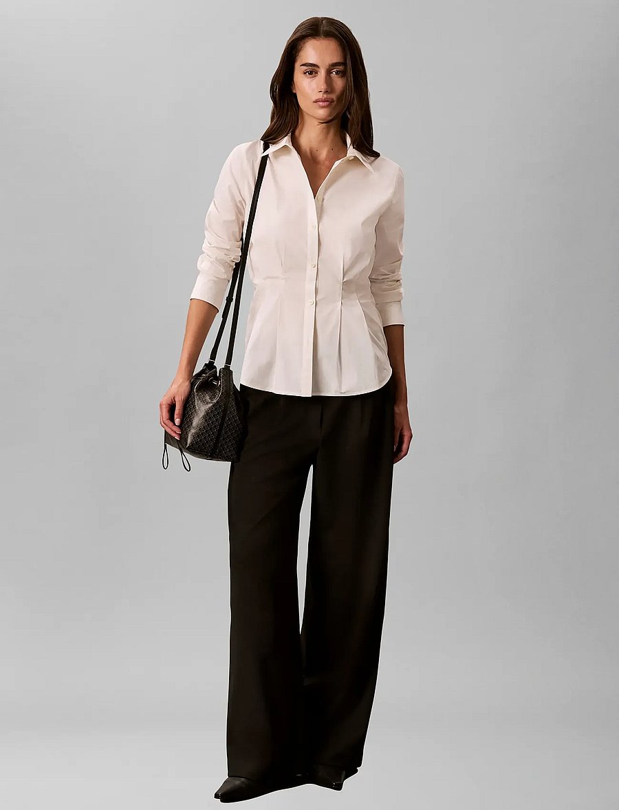 Calvin Klein - EMBLEM AOP DRAWSTRING BUCKET - bucket bags - black aop - 0