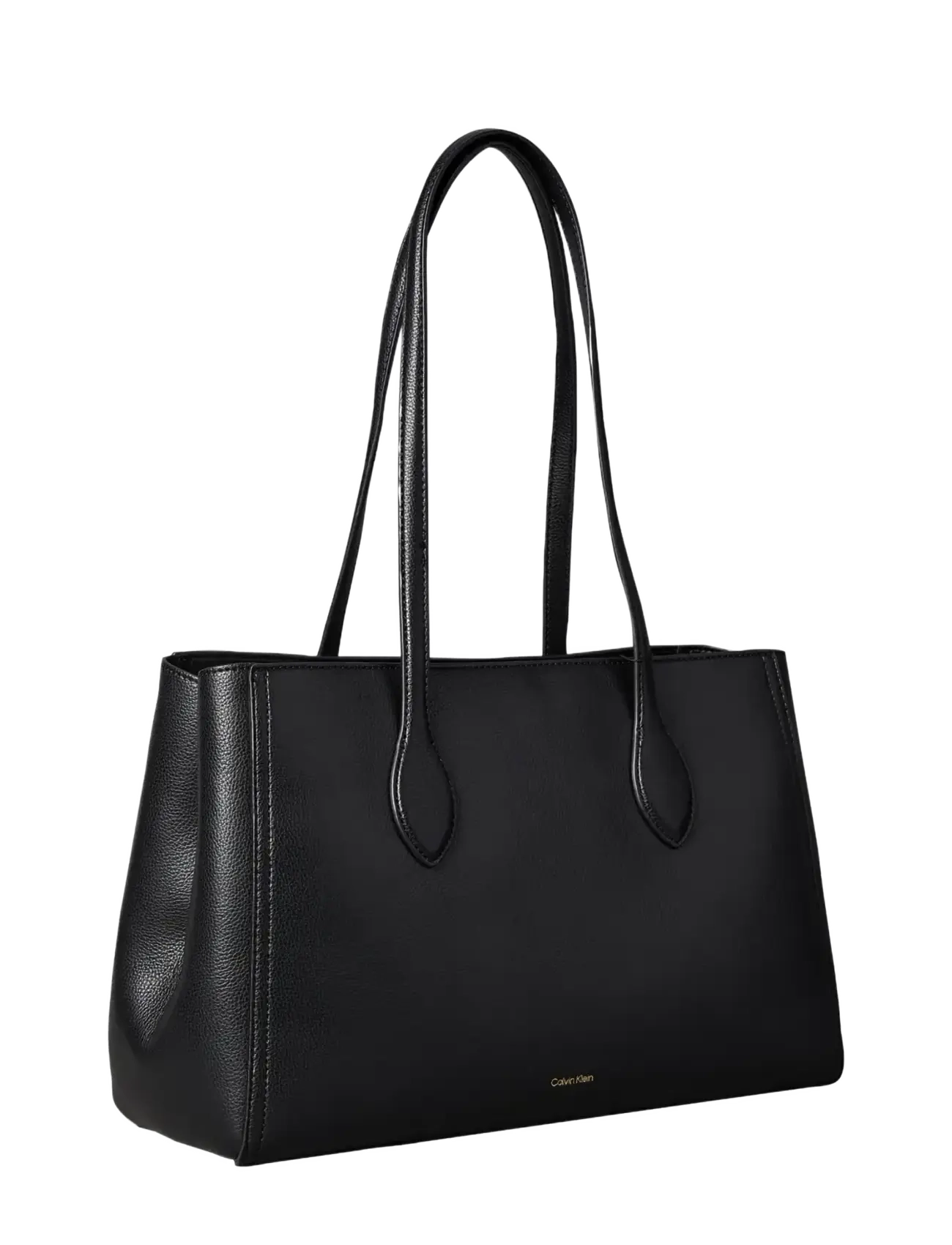 Calvin Klein - CK MEDIUM WORK TOTE - tote bags - black - 2