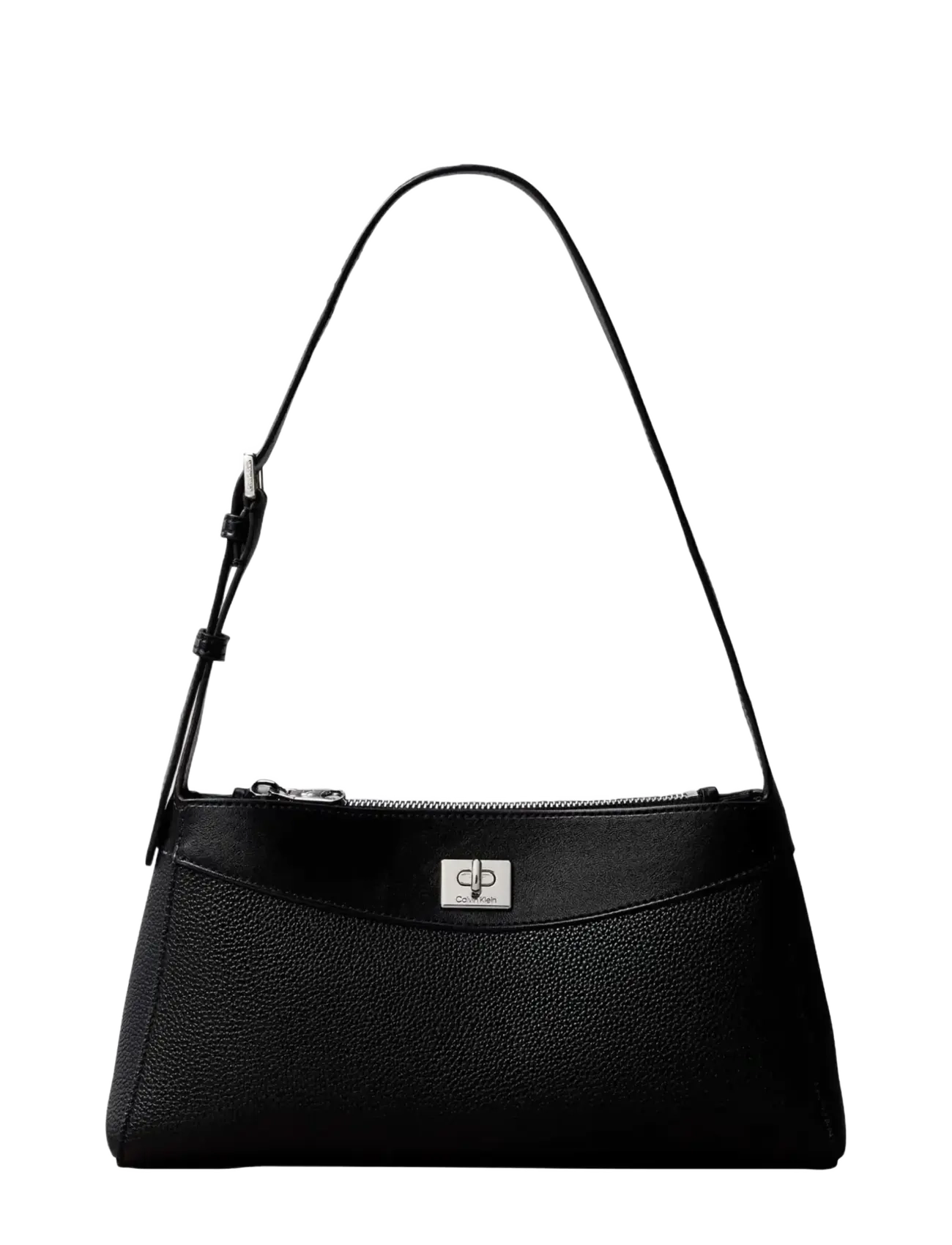 Calvin Klein MIX MEDIA SHOULDER BAG - Schultertaschen - BLACK / black
