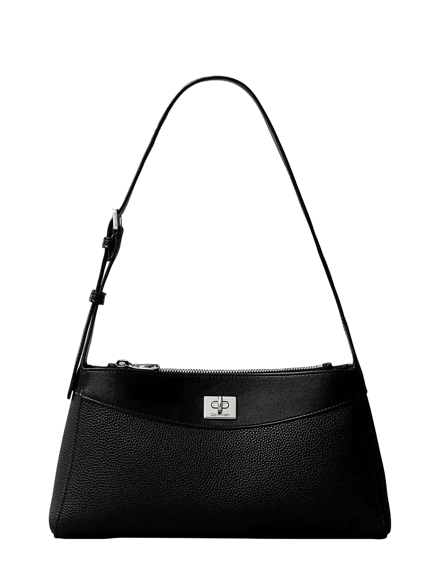 Calvin Klein - MIX MEDIA SHOULDER BAG - black - 0