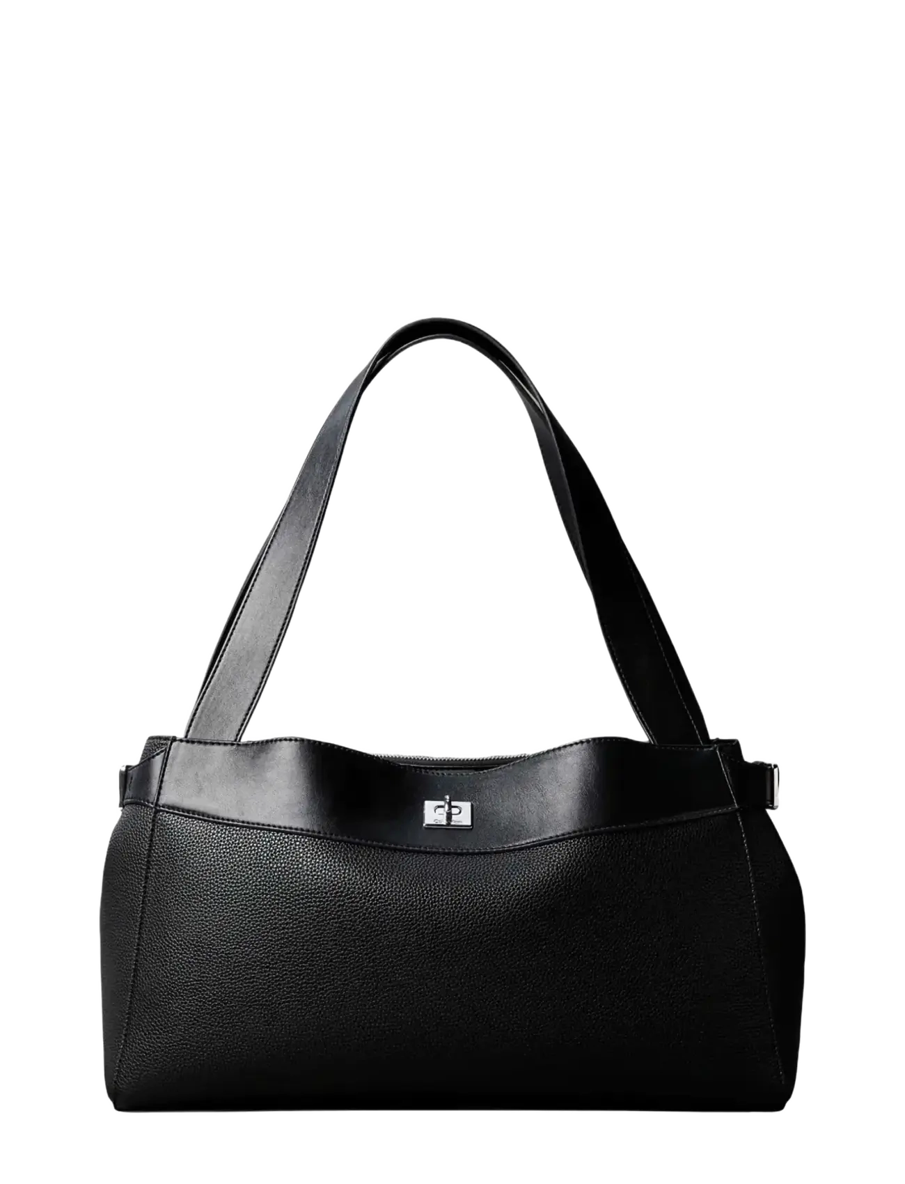 Calvin Klein MIX MEDIA WORK TOTE - Shopper & Tote Bags - BLACK / black