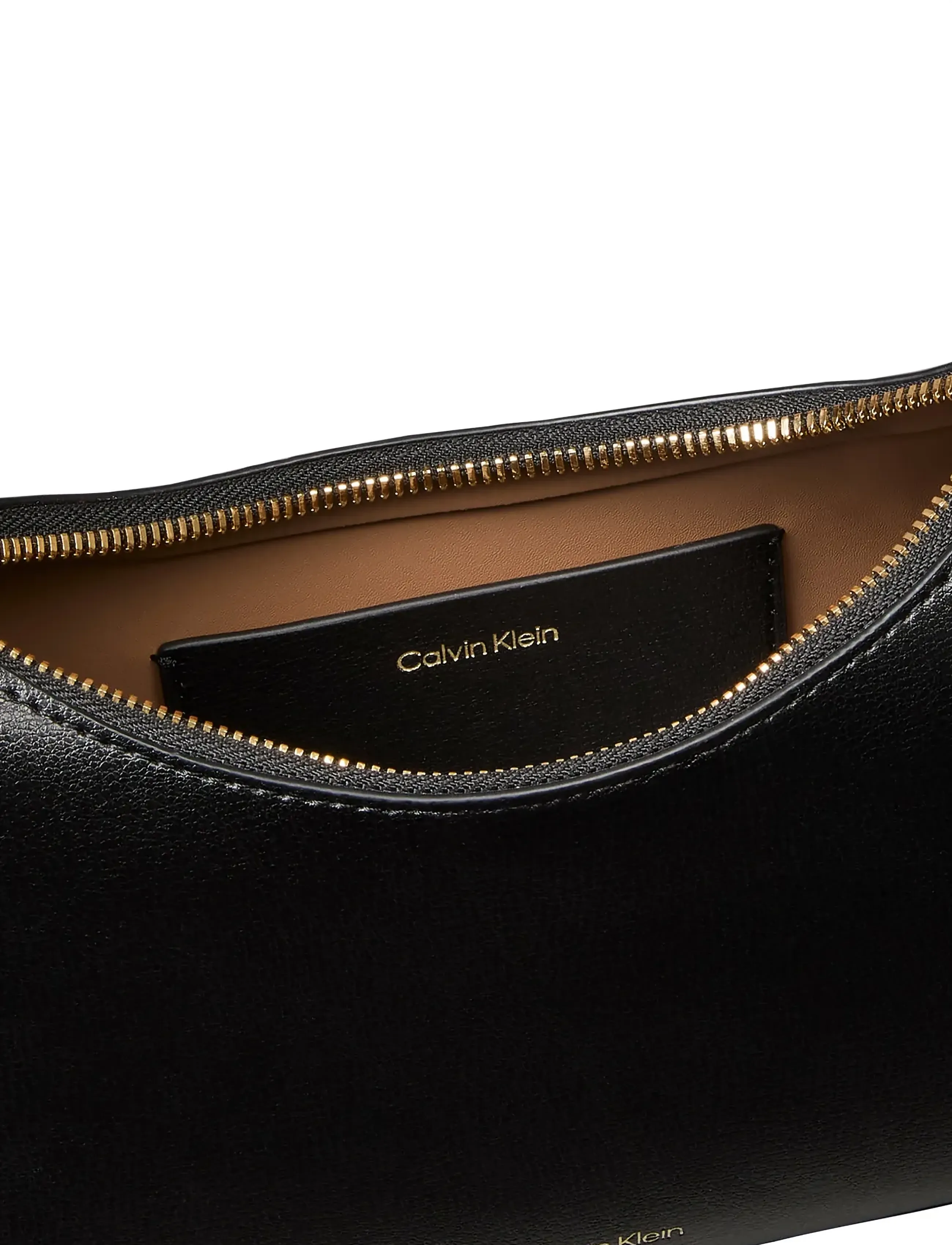 Calvin Klein - FOIL LOGO SMALL SHOULDER BAG - shoulder bags - black toasted coconut - 3