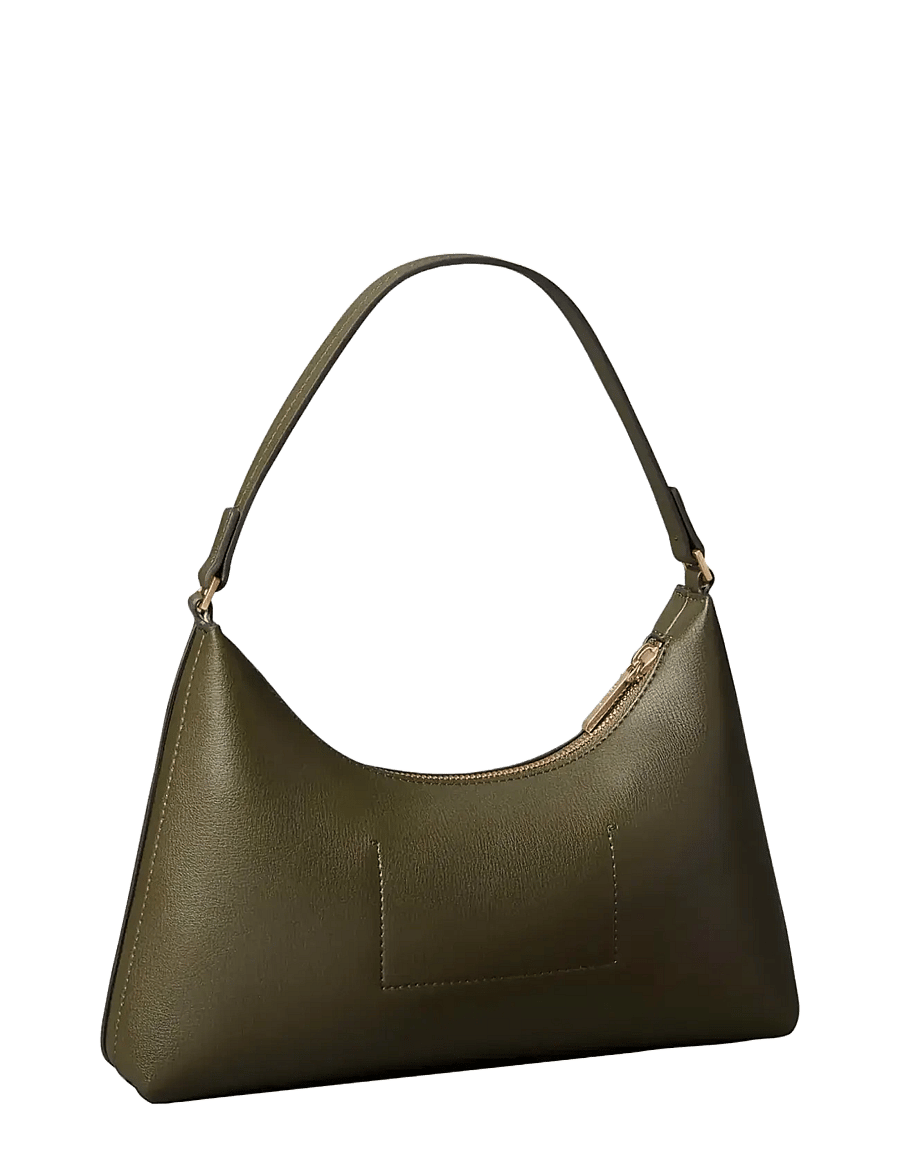 Calvin Klein - FOIL LOGO SMALL SHOULDER BAG - everyday style - olive night seagrass - 1