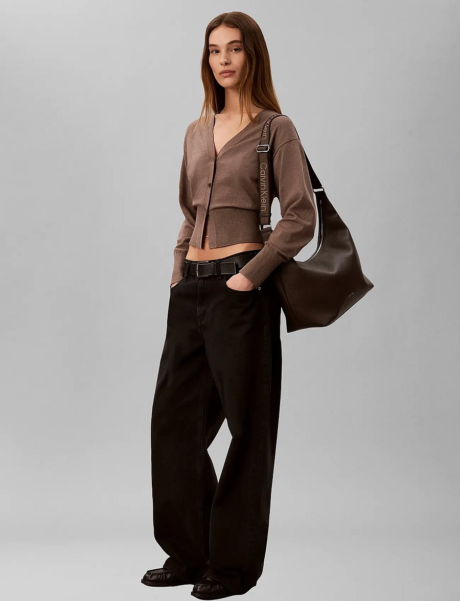 Calvin Klein - WEBBING STRAP MD SHOULDER BAG - everyday style - delicioso - 0