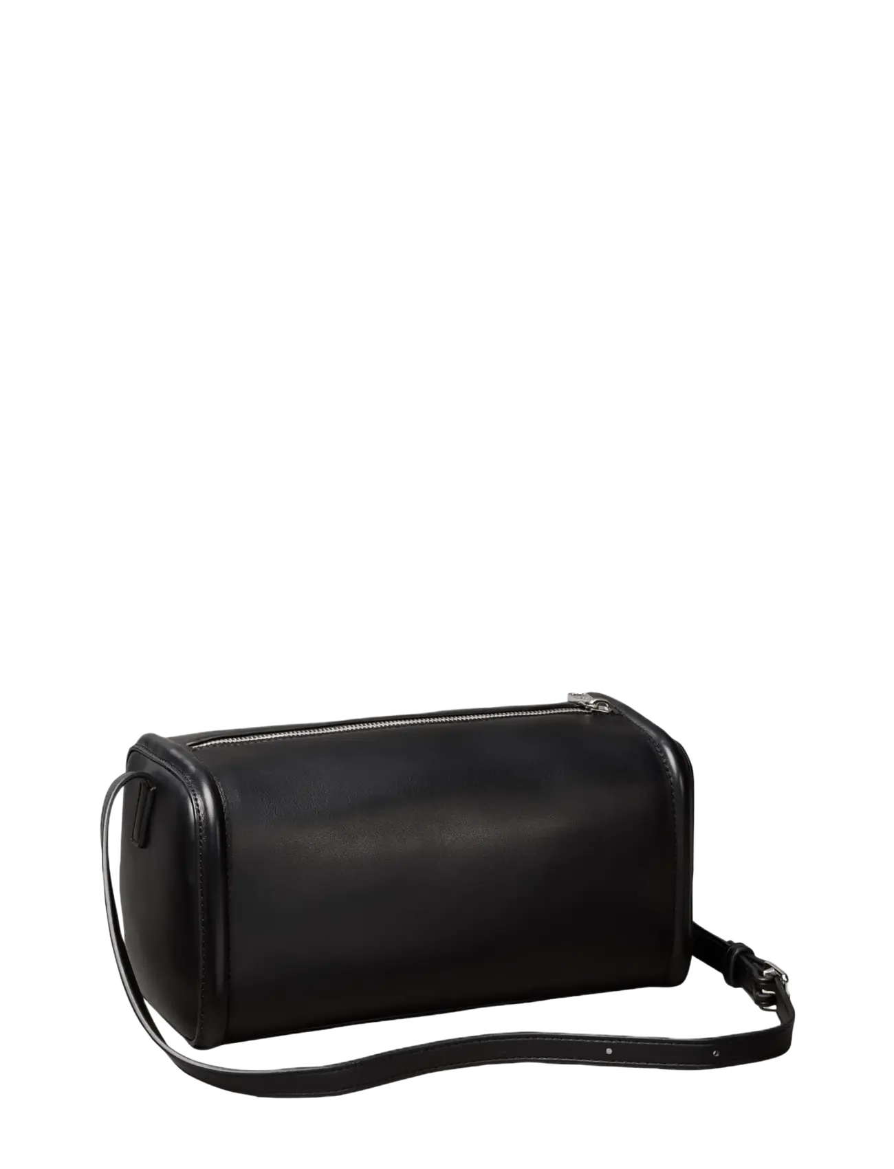 Calvin Klein - BOLD CK SLOUCHY SHOULDER BAG - hverdags stil - black white - 2