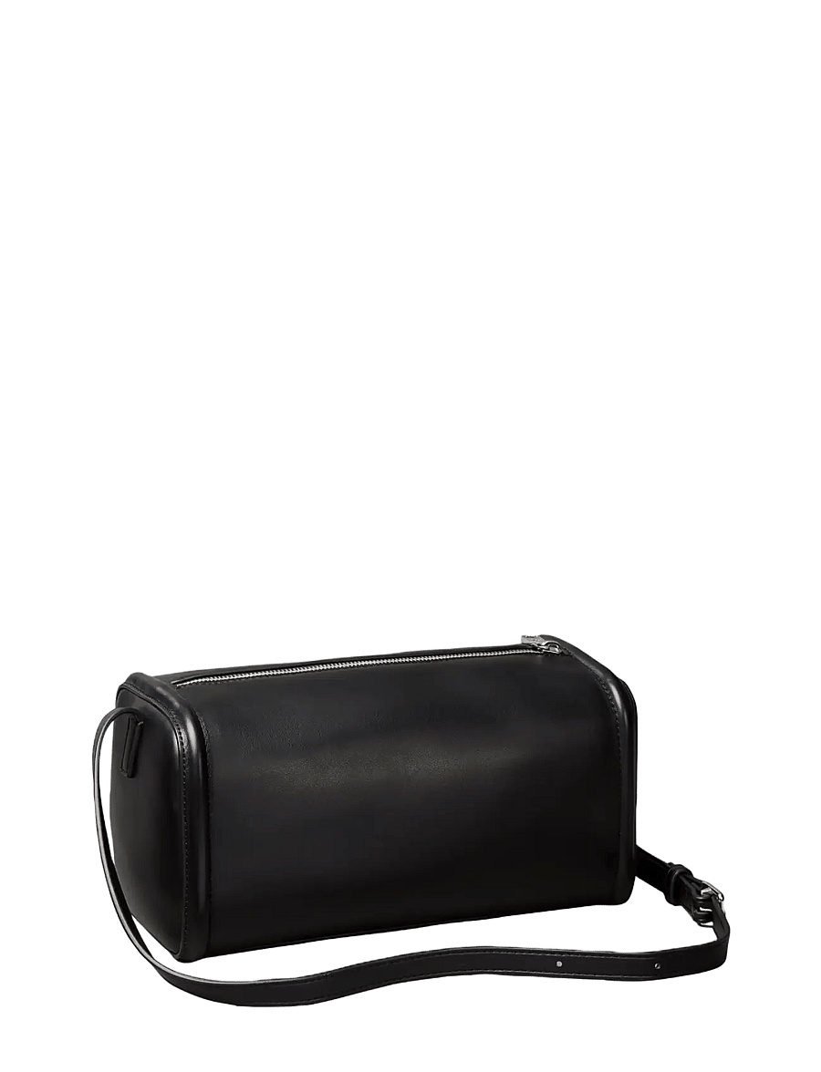 Calvin Klein - BOLD CK SLOUCHY SHOULDER BAG - hverdags stil - black white - 2