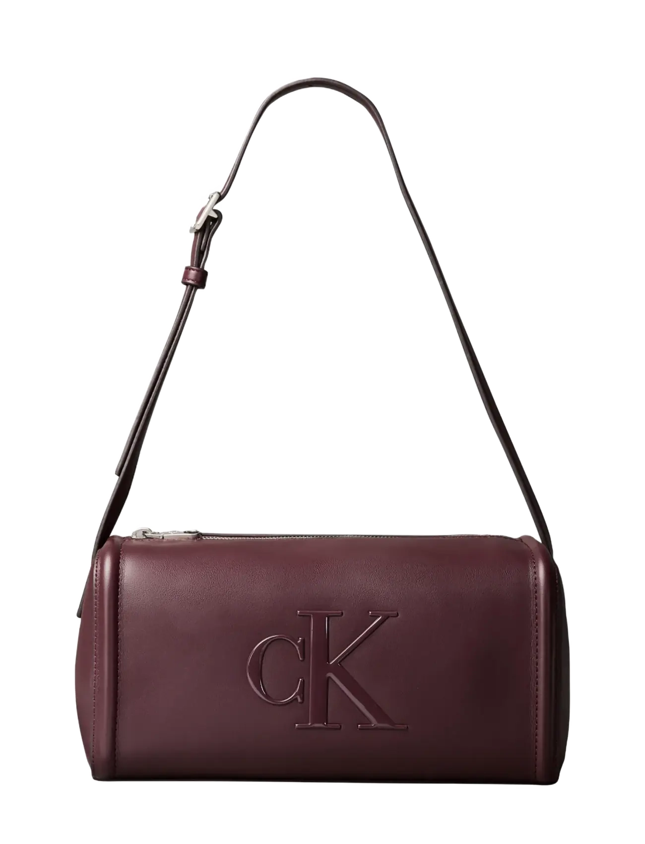 Calvin Klein BOLD CK SLOUCHY SHOULDER BAG - Taschen - FUDGE / brown