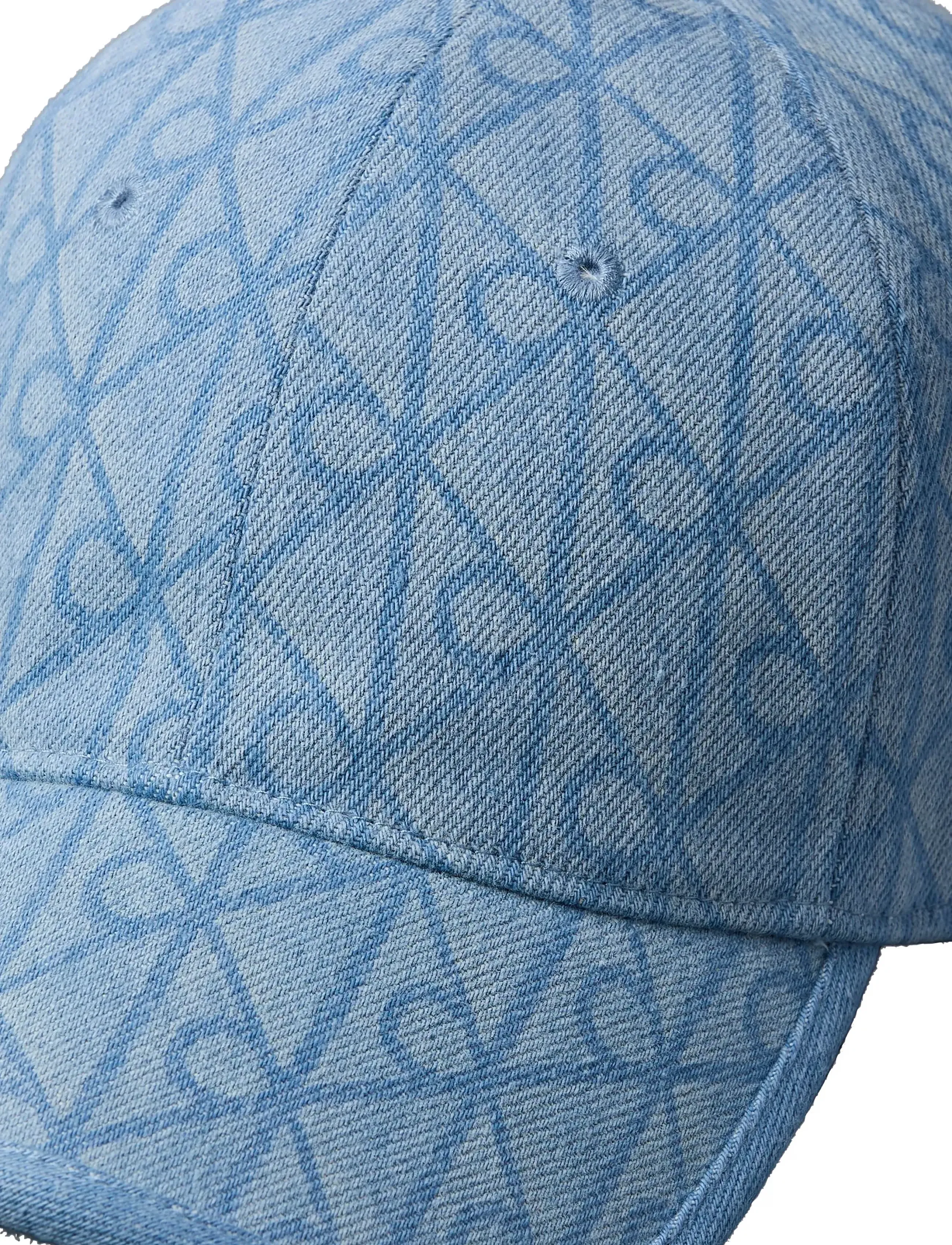 Calvin Klein - DENIM EMBLEM BURNOUT w PATCH CAP - lowest prices - vintage denim - 3
