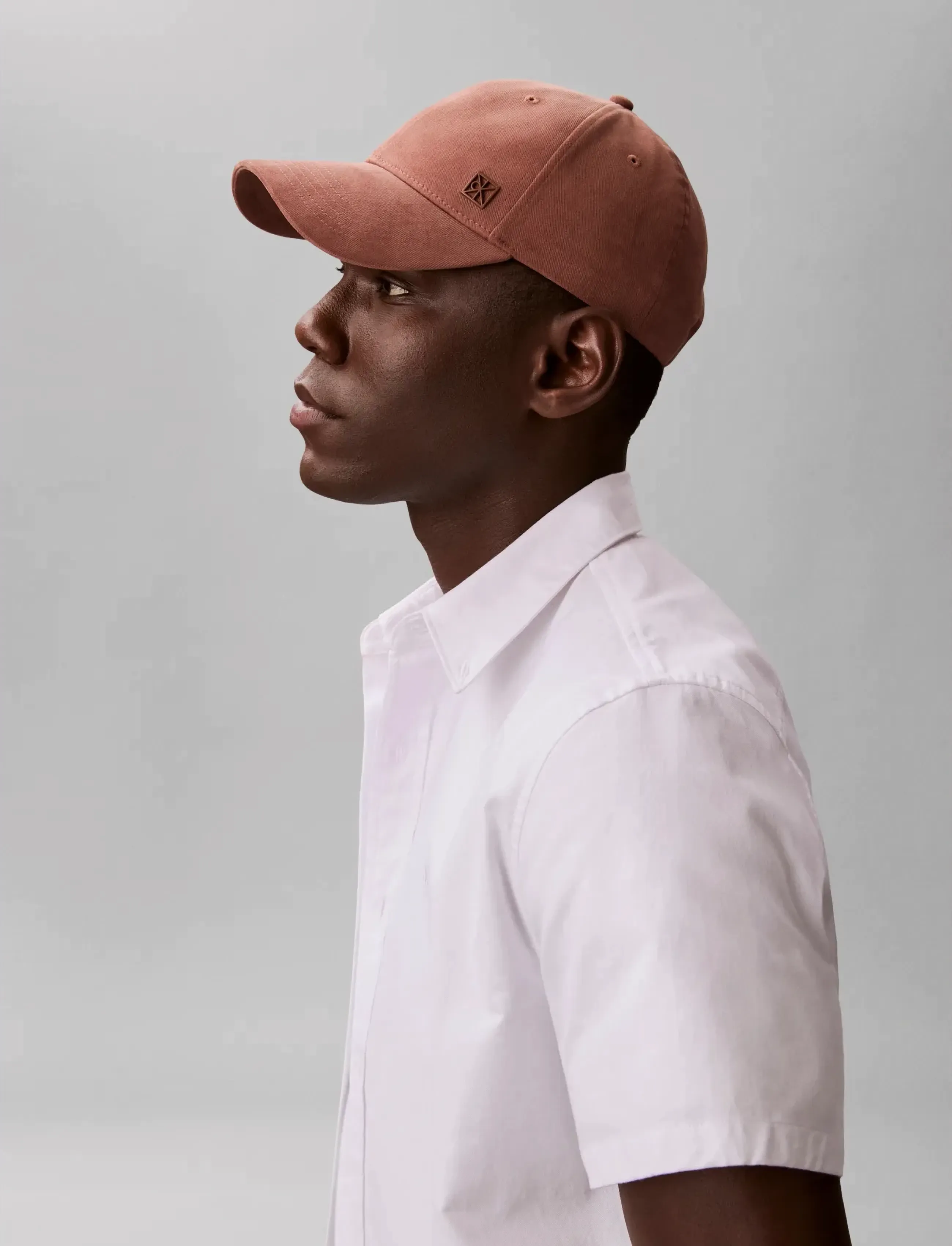 Calvin Klein Emblem Hardware Baseball Cap, One Size, Headwear, Rosa - Caps, Frauen