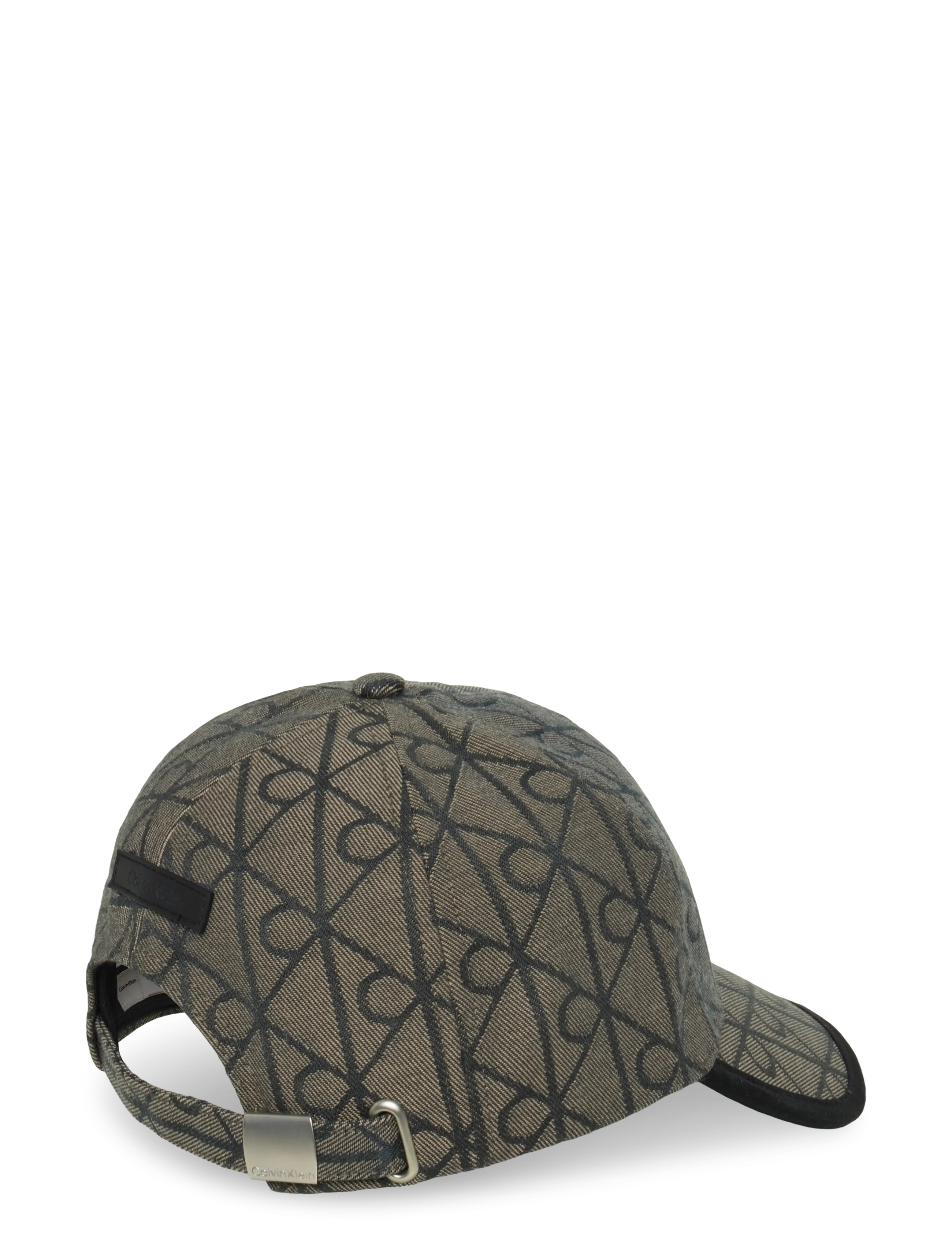 Calvin Klein - LOGO AOP JACQUARD (BAG TIE BACK) - lotus beige   black aop - 1