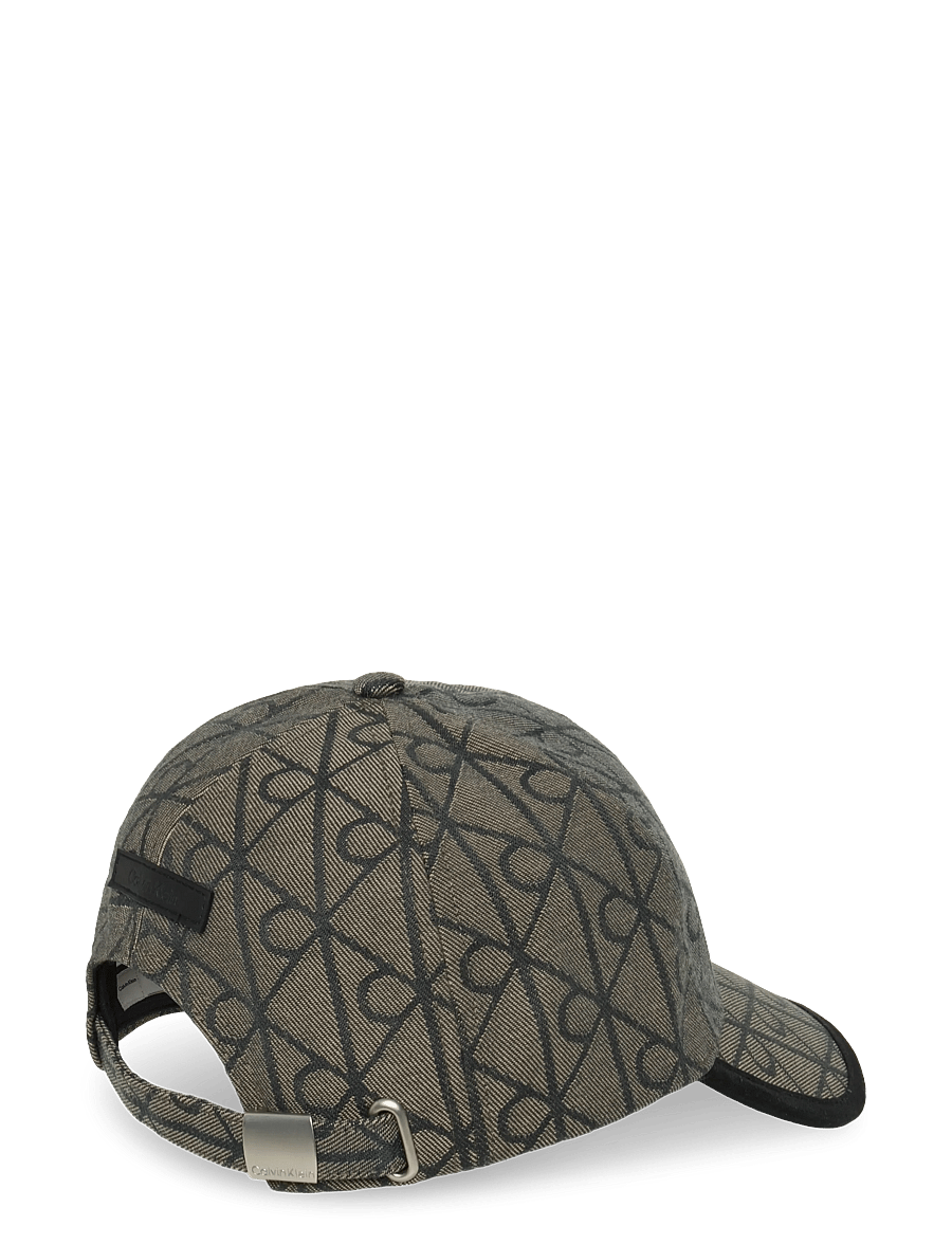 Calvin Klein - LOGO AOP JACQUARD (BAG TIE BACK) - lotus beige black aop - 1