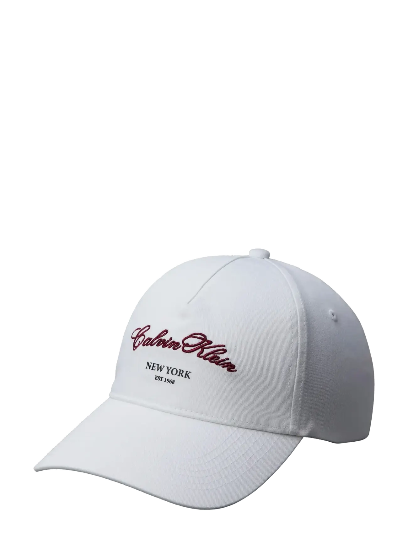 Calvin Klein 5 PANEL HOLIDAY GRAPHIC 2 BB CAP - Akcesoria - BRIGHT WHITE / white