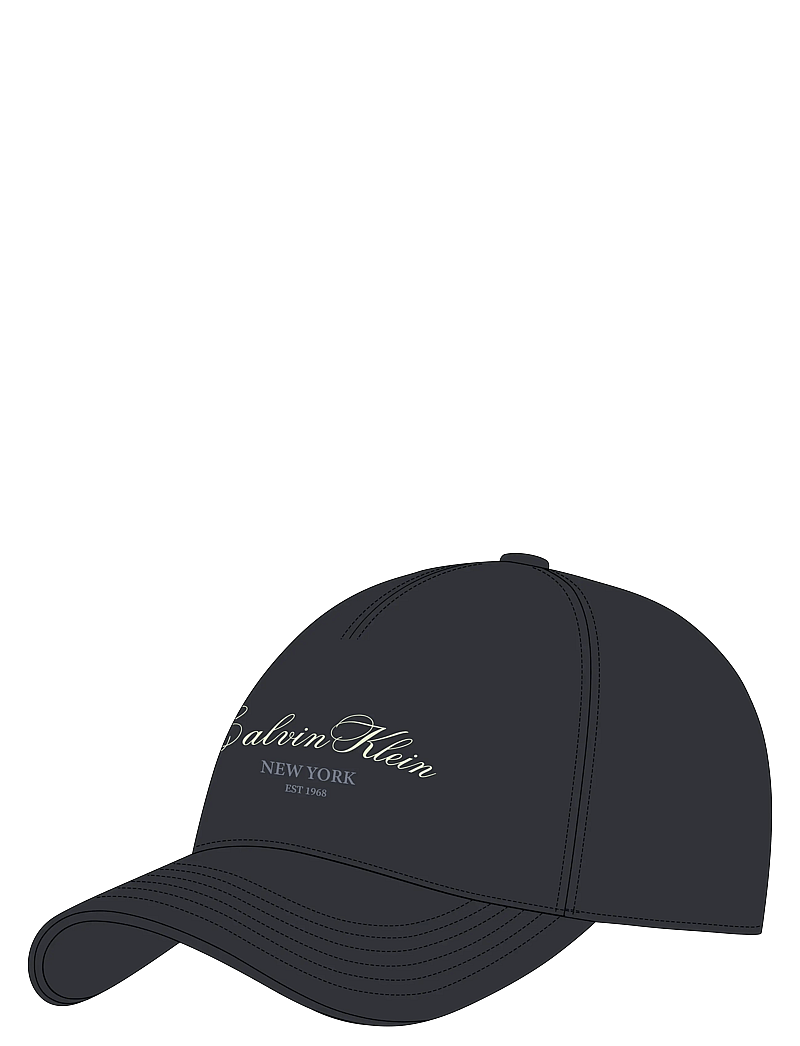 Calvin Klein - 5 PANEL HOLIDAY GRAPHIC 2 BB CAP - kappen - inkwell - 1