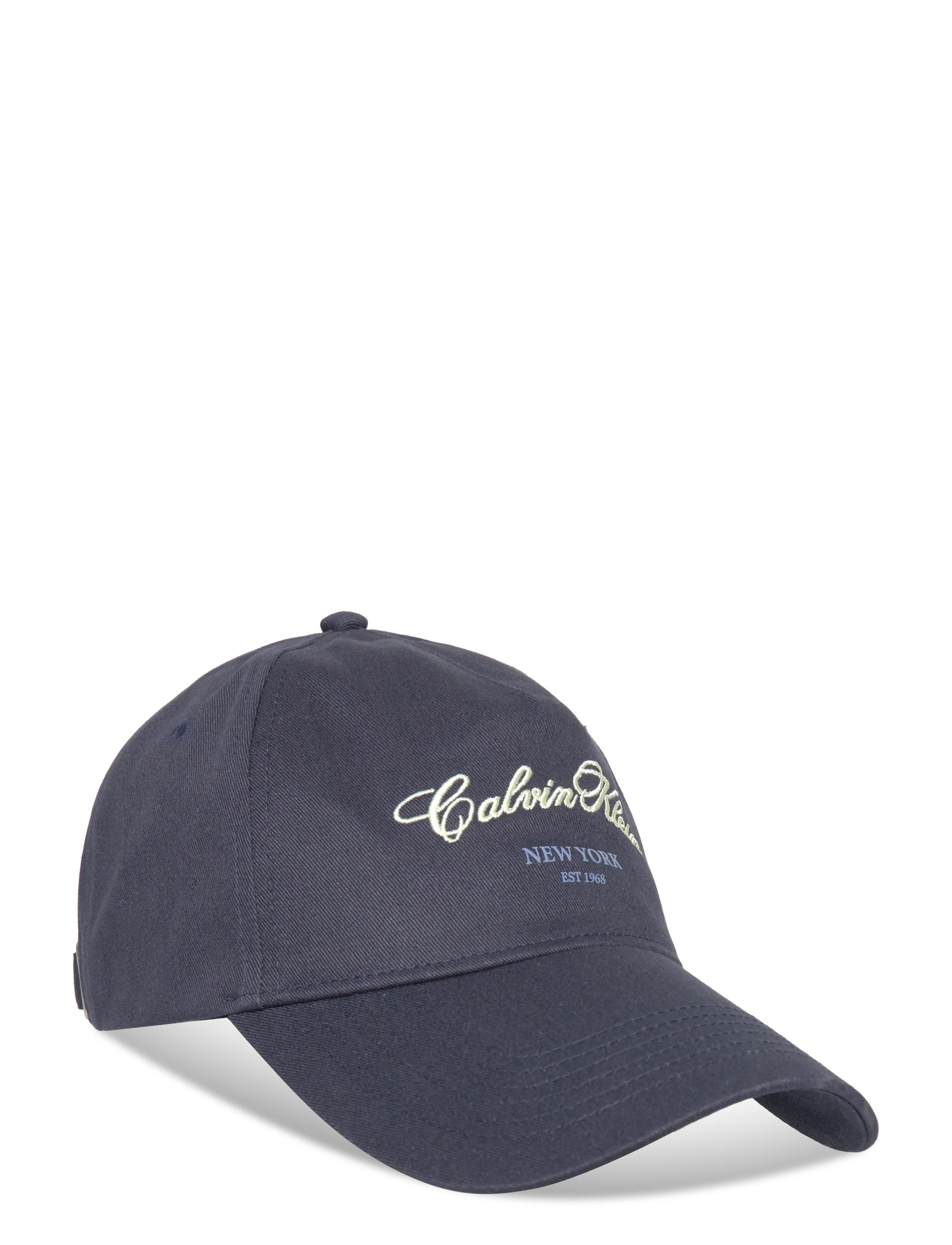 Calvin Klein 5 PANEL HOLIDAY GRAPHIC 2 BB CAP - Akcesoria - INKWELL / navy