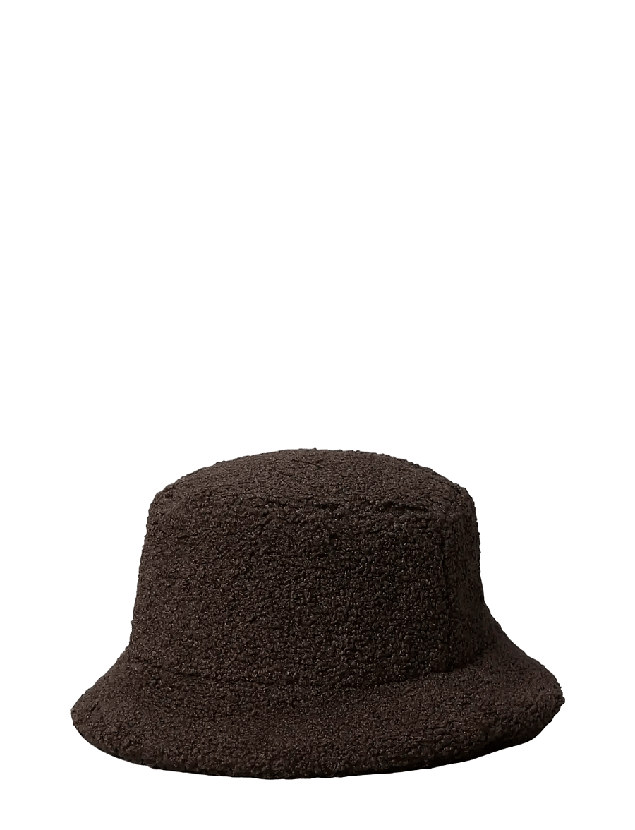 Calvin Klein - ALL-OVER SHERPA W/ PATCH BUCKET - bøllehatte - delicioso - 1