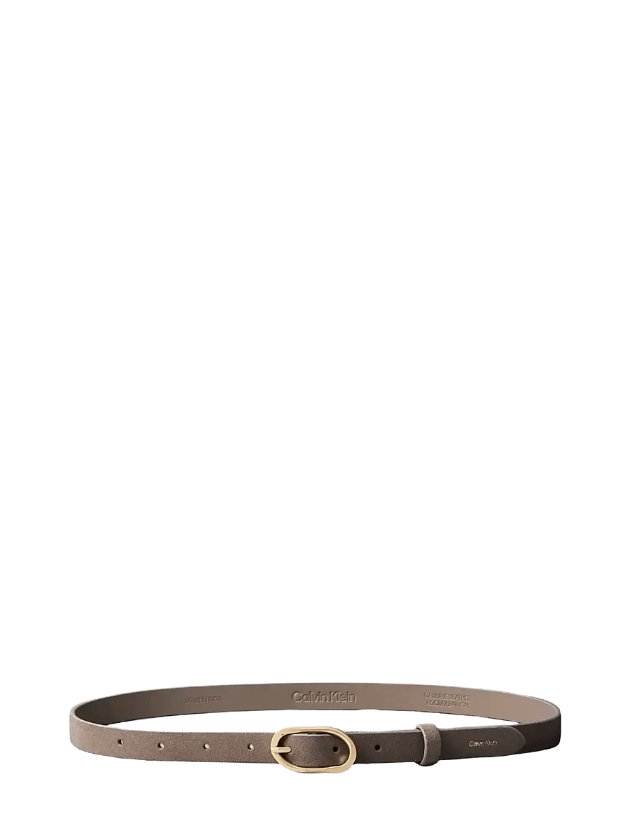 Calvin Klein - ORGANIC BUCKLE SUEDE BELT 20MM - moonstruck - 1