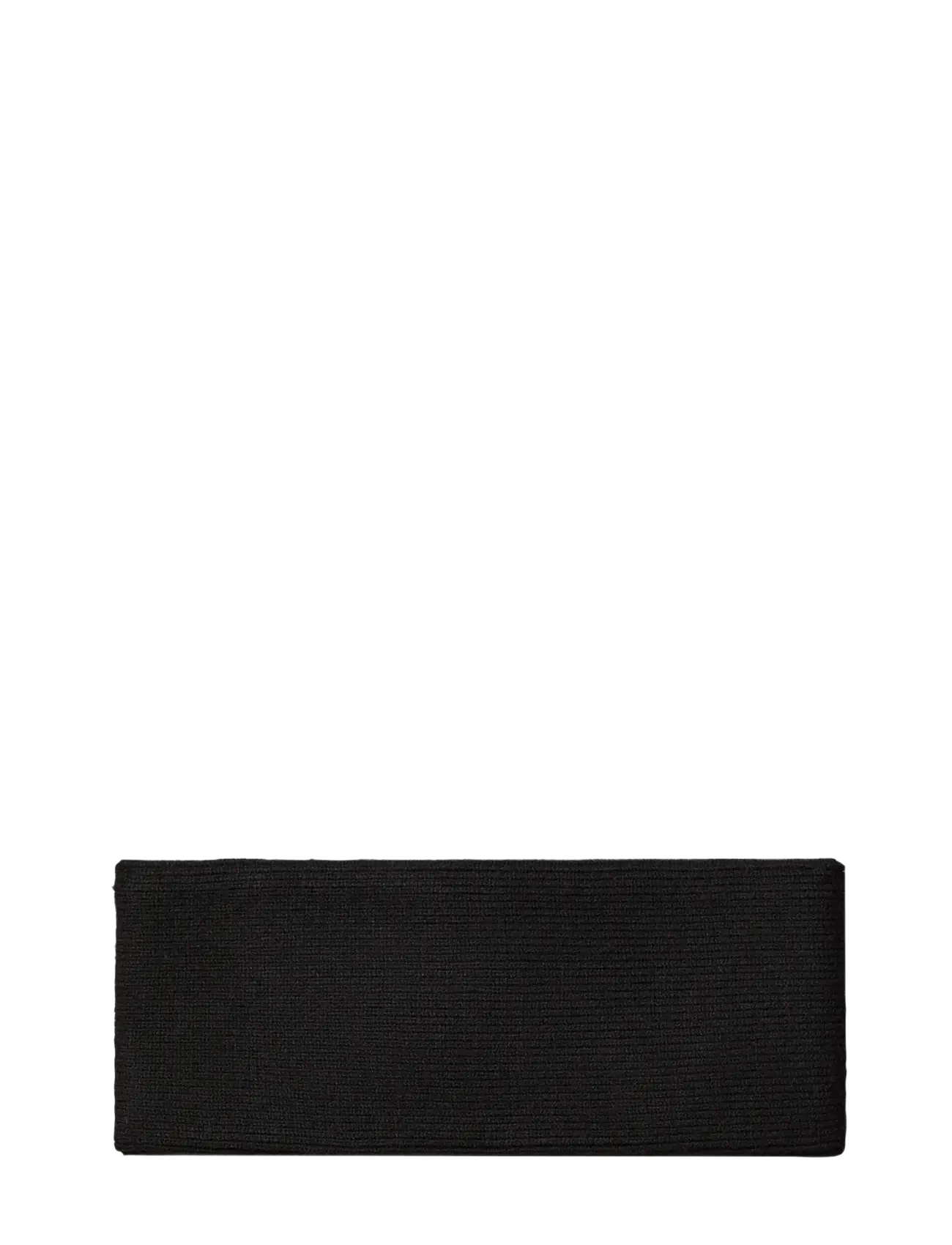 Calvin Klein - CK FINE RIB TWIST HEADBAND - hårbånd - black - 1