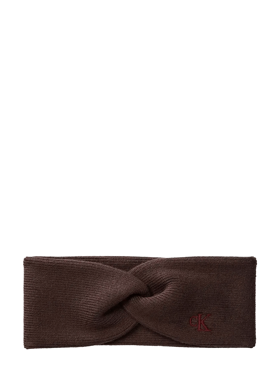 Calvin Klein - CK FINE RIB TWIST HEADBAND - pannband - delicioso - 0