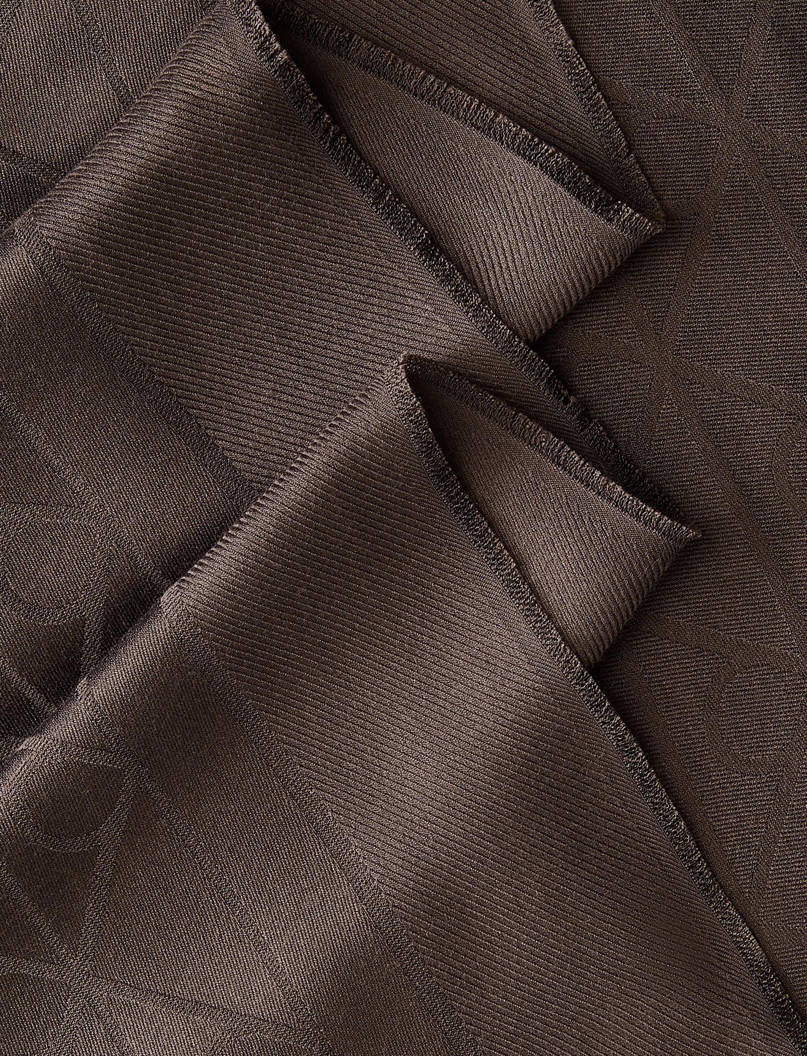 Calvin Klein - EMBLEM AOP GLOSSY TONAL SCARF - premium stiilid - delicioso - 2