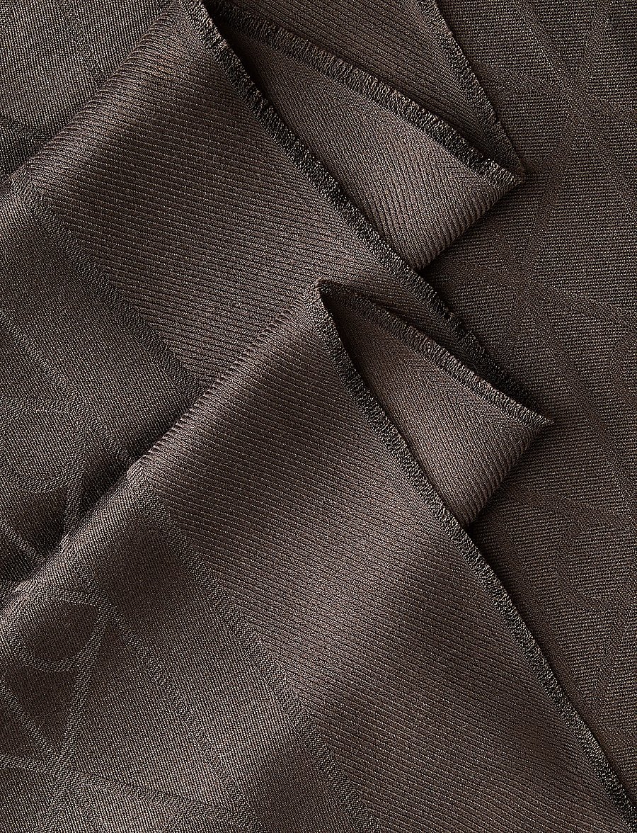 Calvin Klein - EMBLEM AOP GLOSSY TONAL SCARF - tynde tørklæder - delicioso - 2