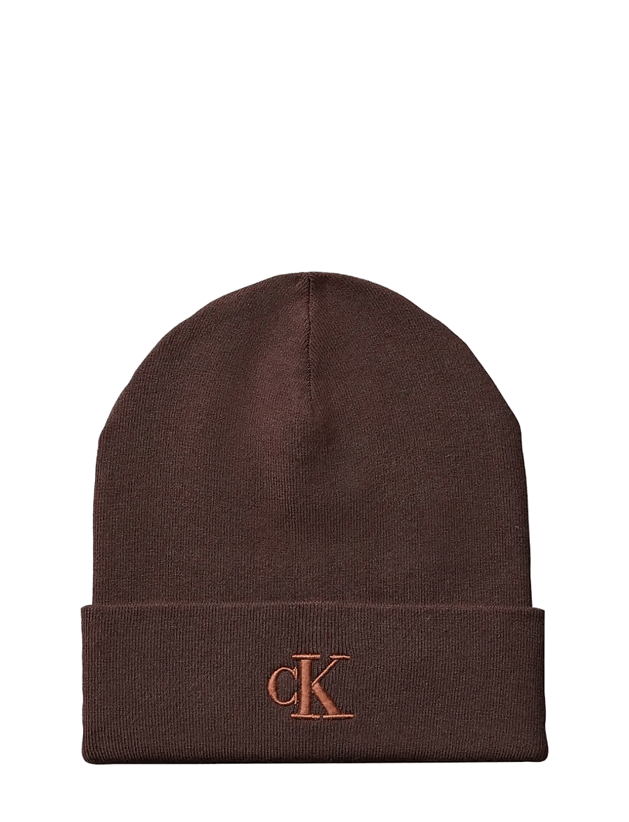 Calvin Klein - CK FINE RIB BEANIE - mössor - delicioso - 0